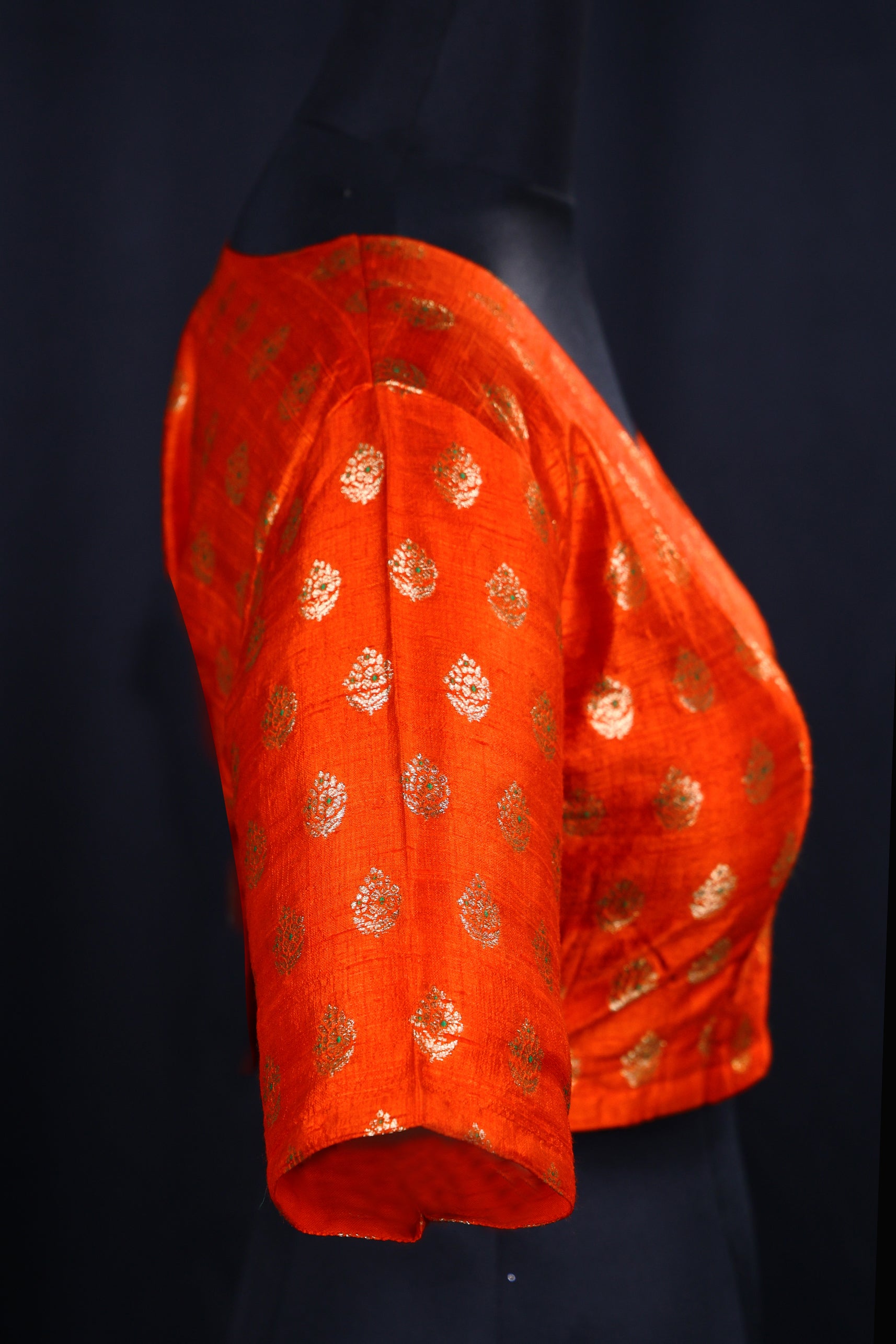Raw Silk Blouse