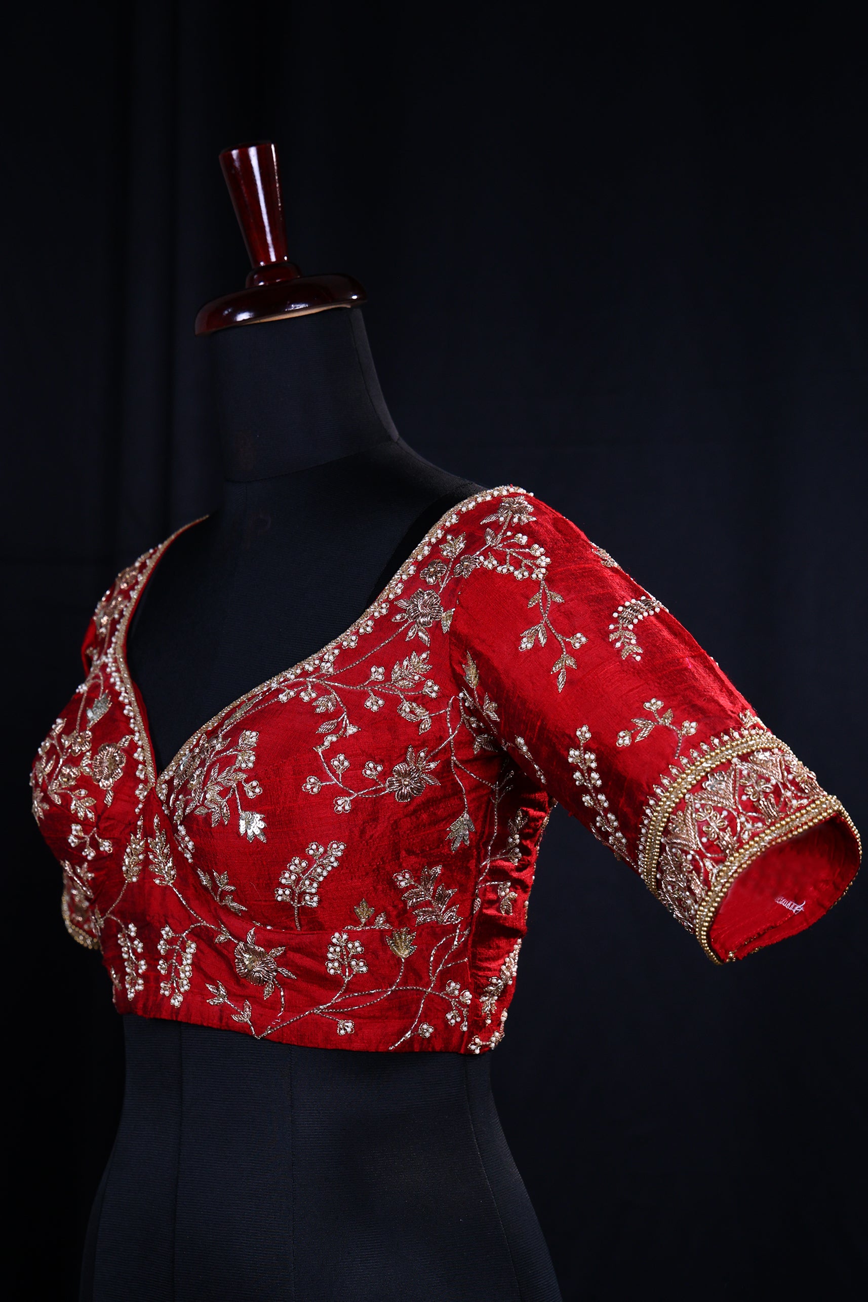 Raw Silk Zardsoi Work