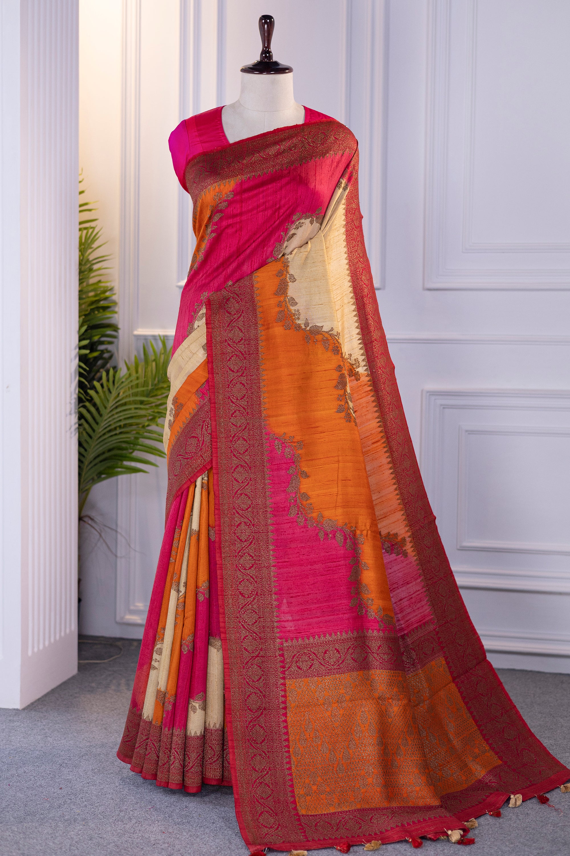 Rangkat Raw Silk Banarasi
