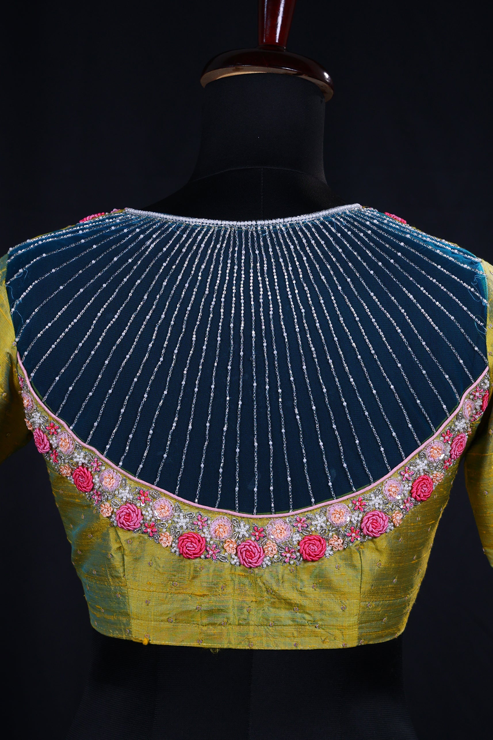 Raw Silk Hand Work