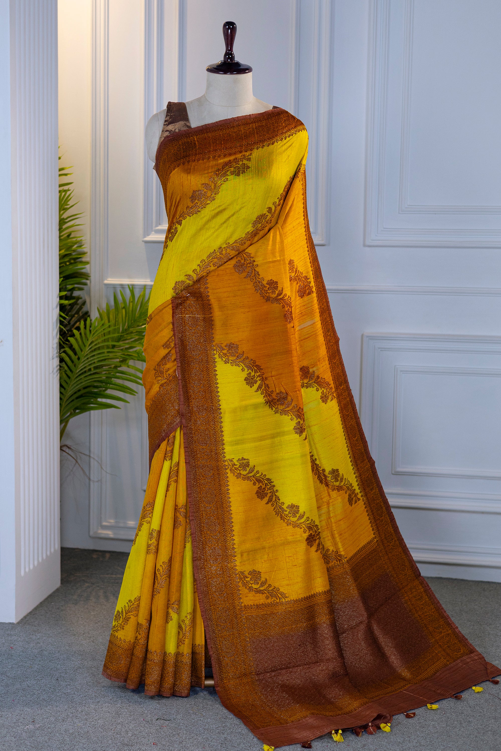 Rangkat Raw Silk Banarasi