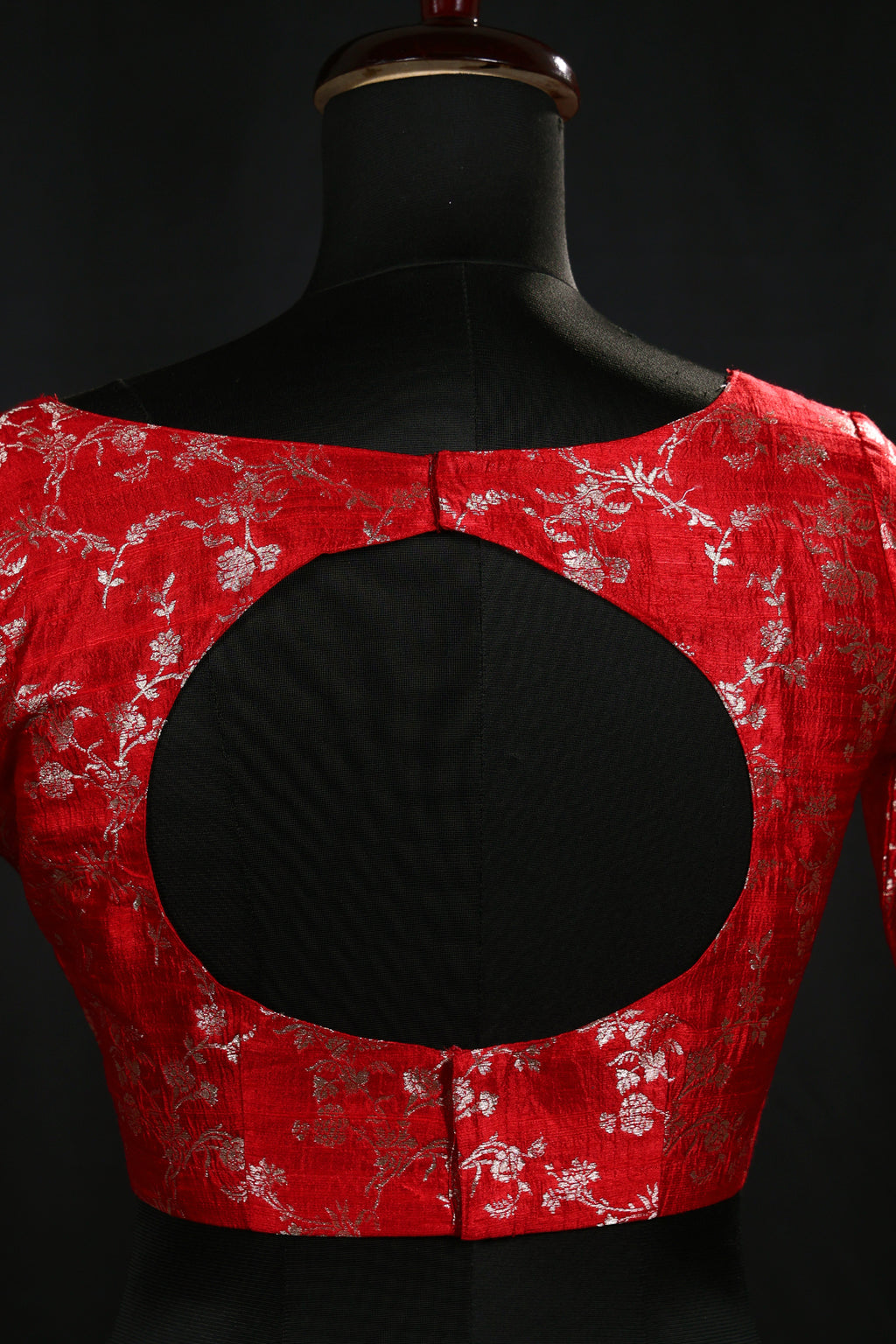 Raw Silk Blouse