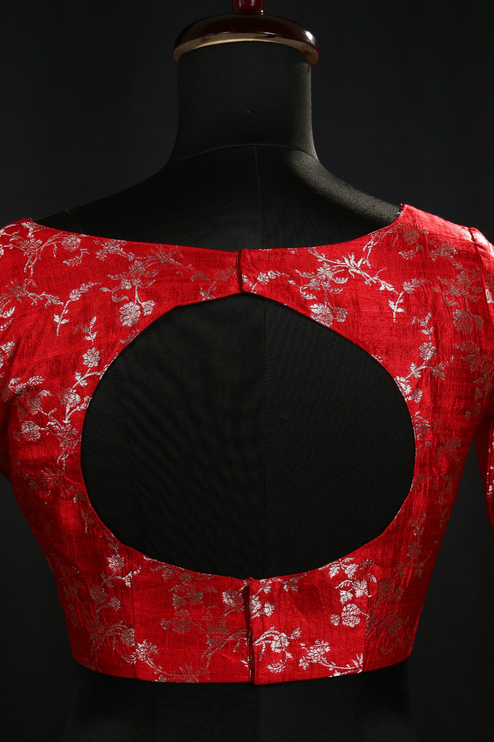 Raw Silk Blouse