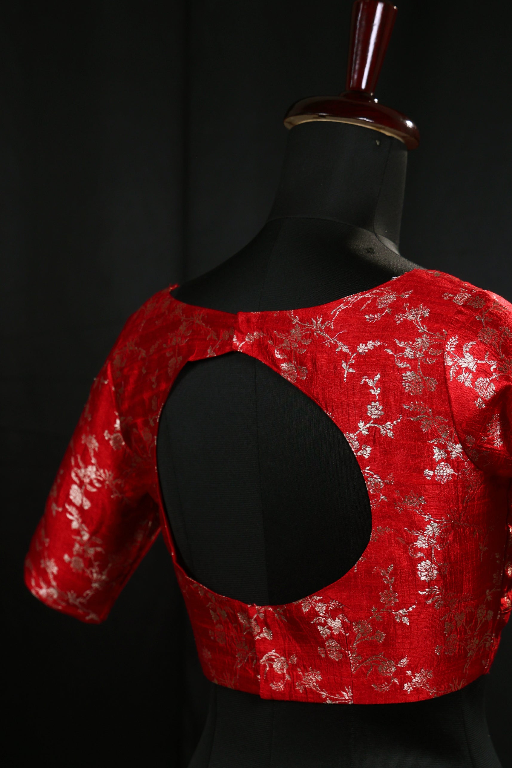 Raw Silk Blouse