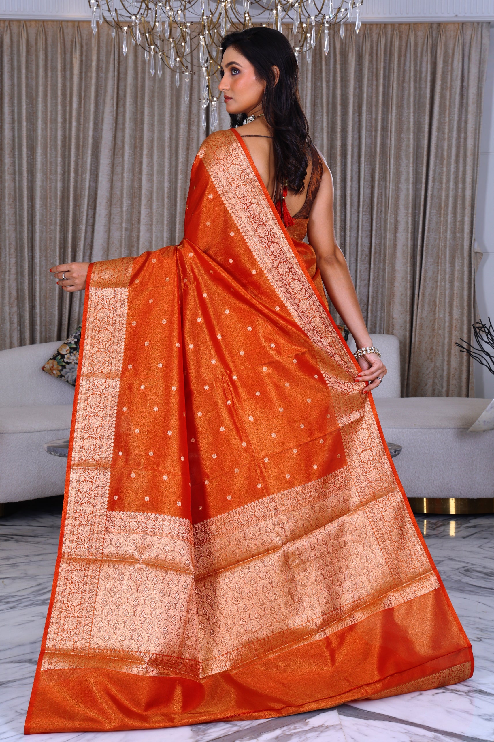 Semi Tissue Banarasi