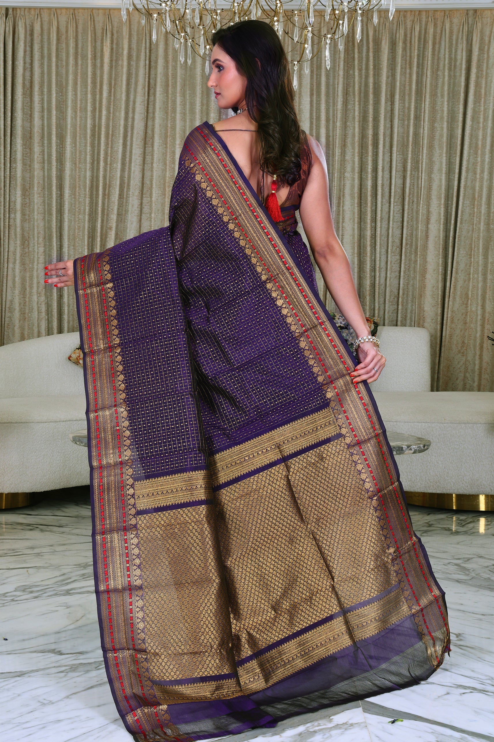 Checks Sico Kanjivaram