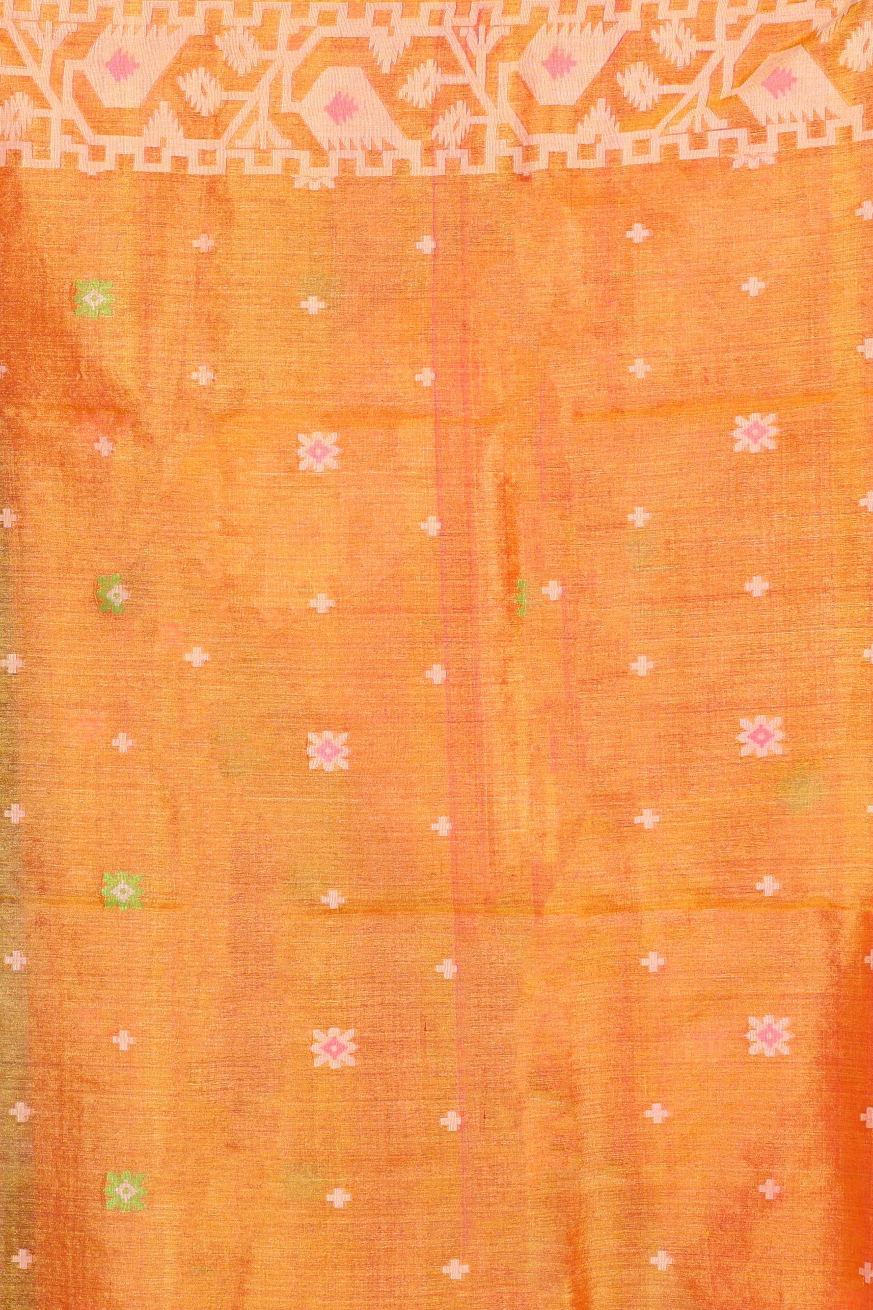 Tussar Dual Tone Jamdani