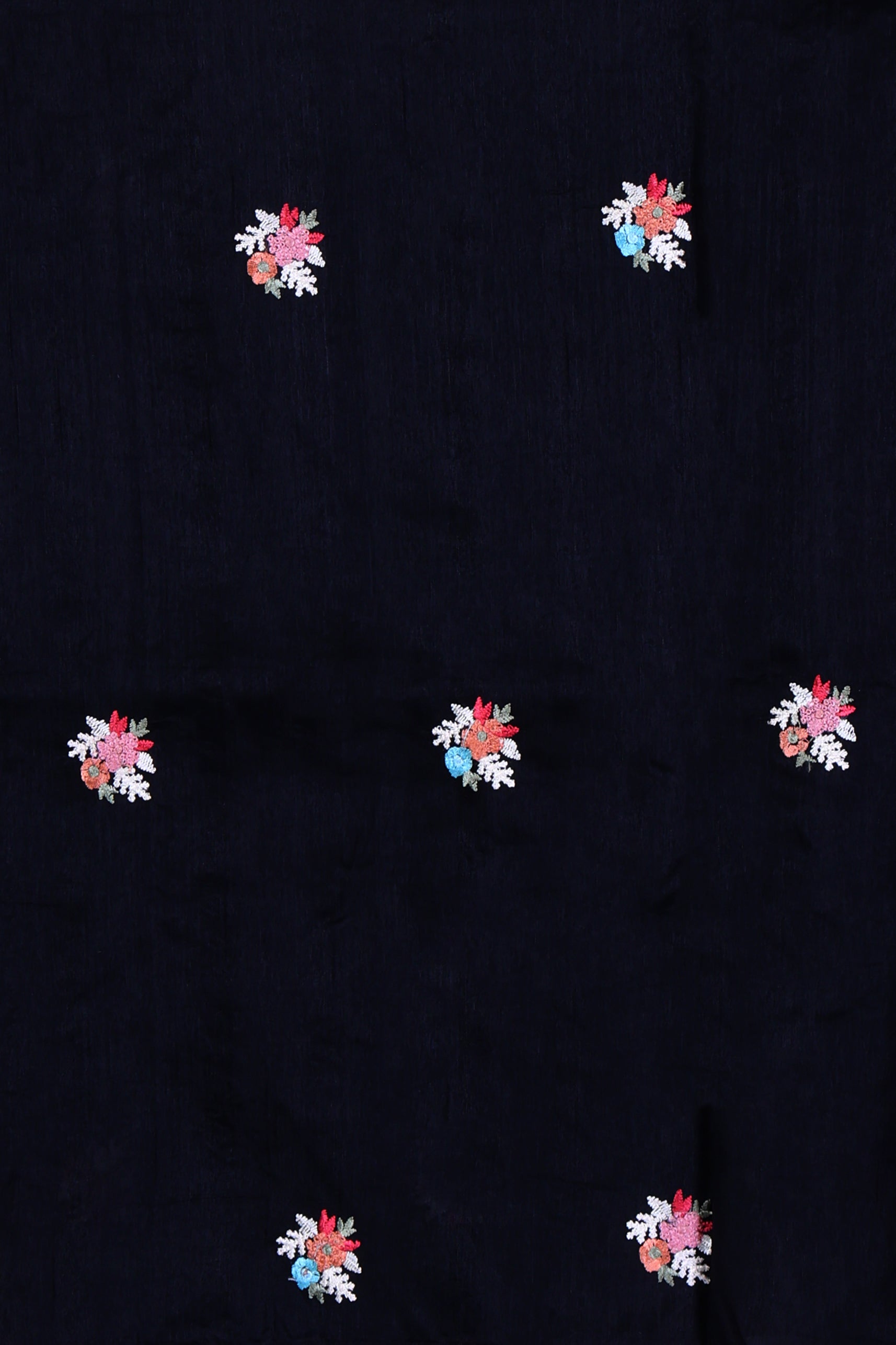 Semi Tussar Embroidery