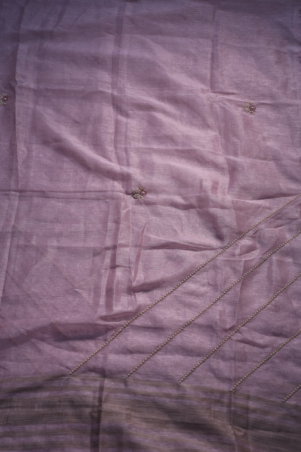 Linen Handwork Suit Piece