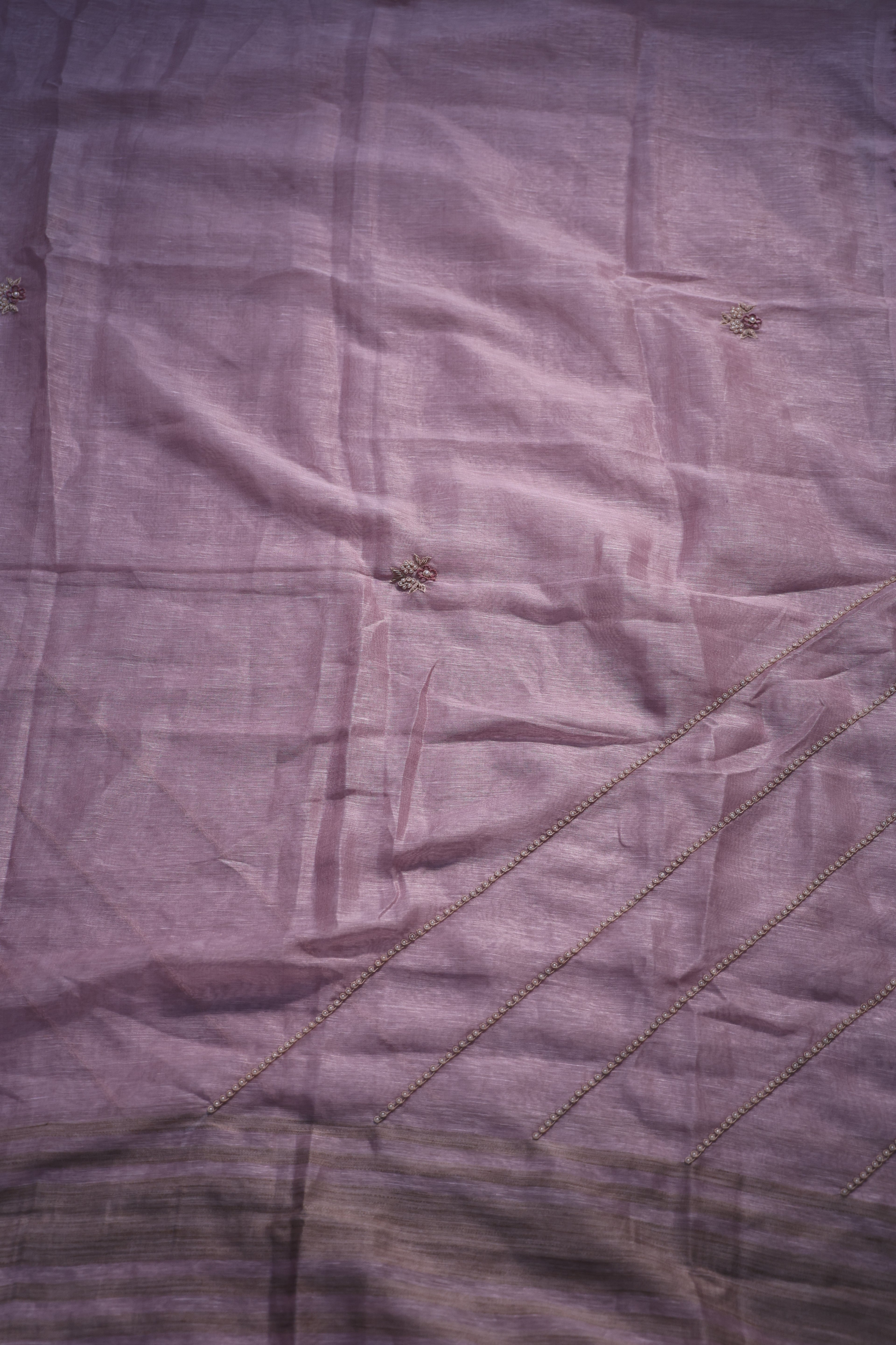 Linen Handwork Suit Piece