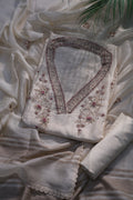 Linen Handwork Suit Piece