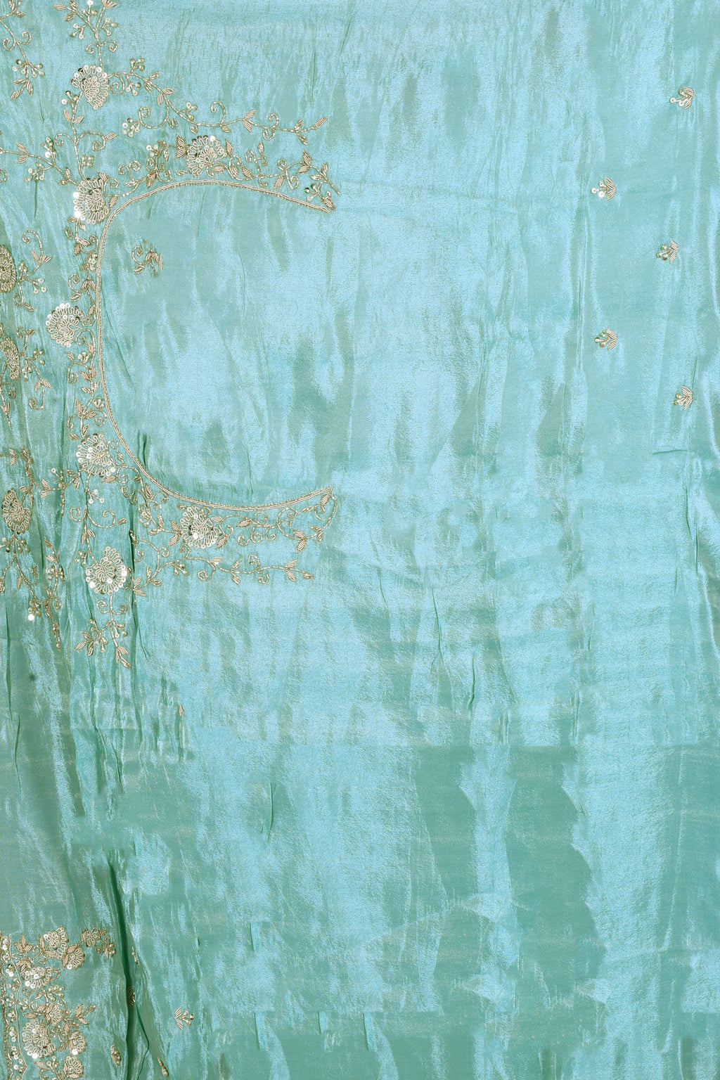 Check Tissue Zardosi Work