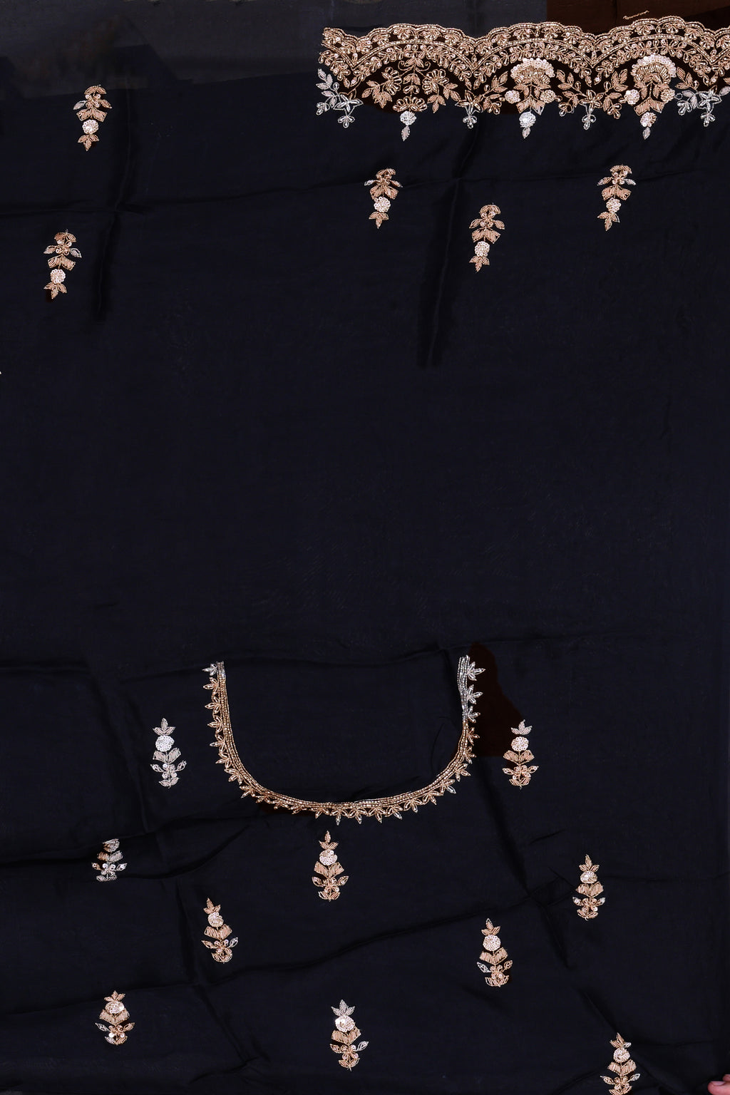Organza Zardosi Work