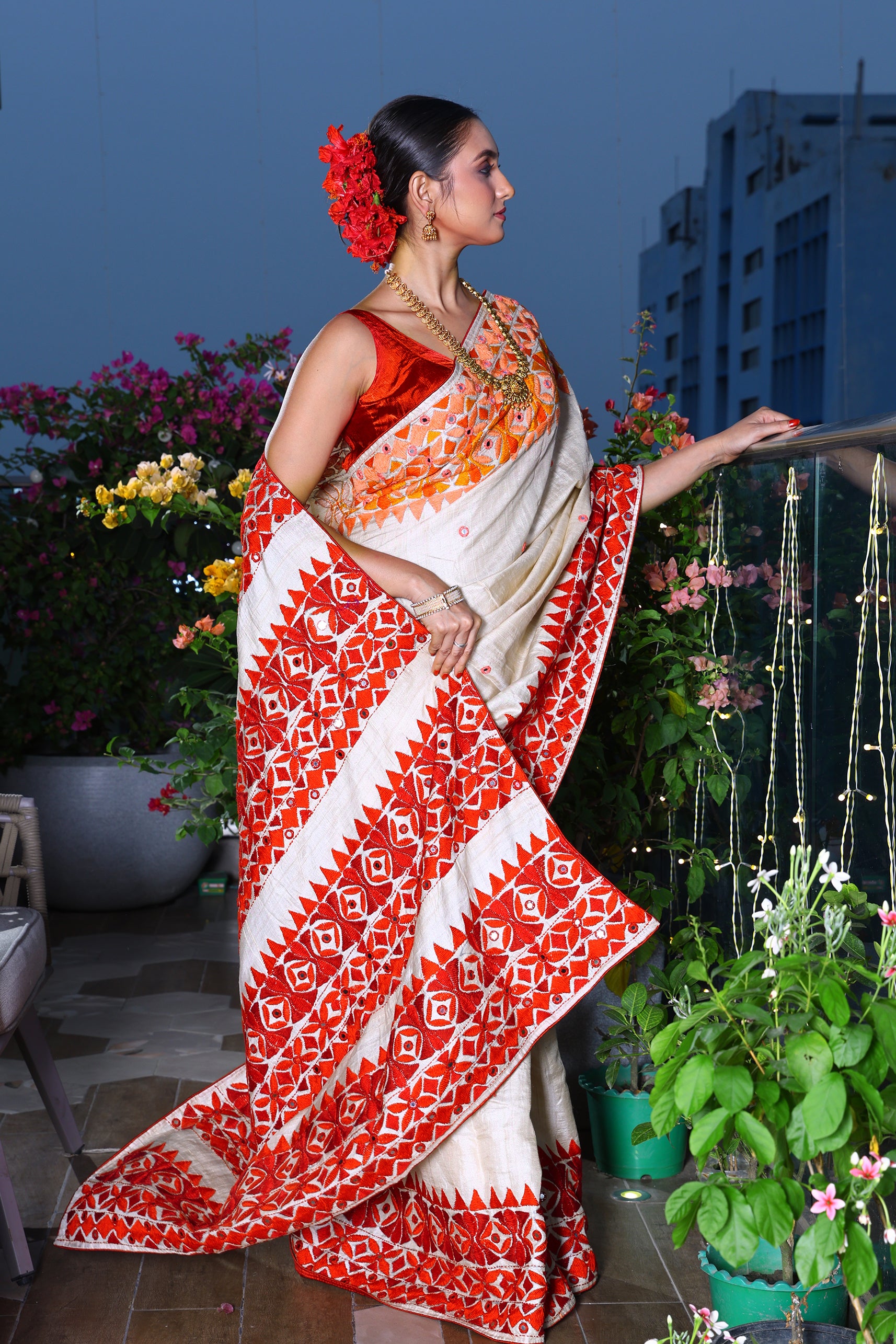 Tussar Hand Kathiyawadi