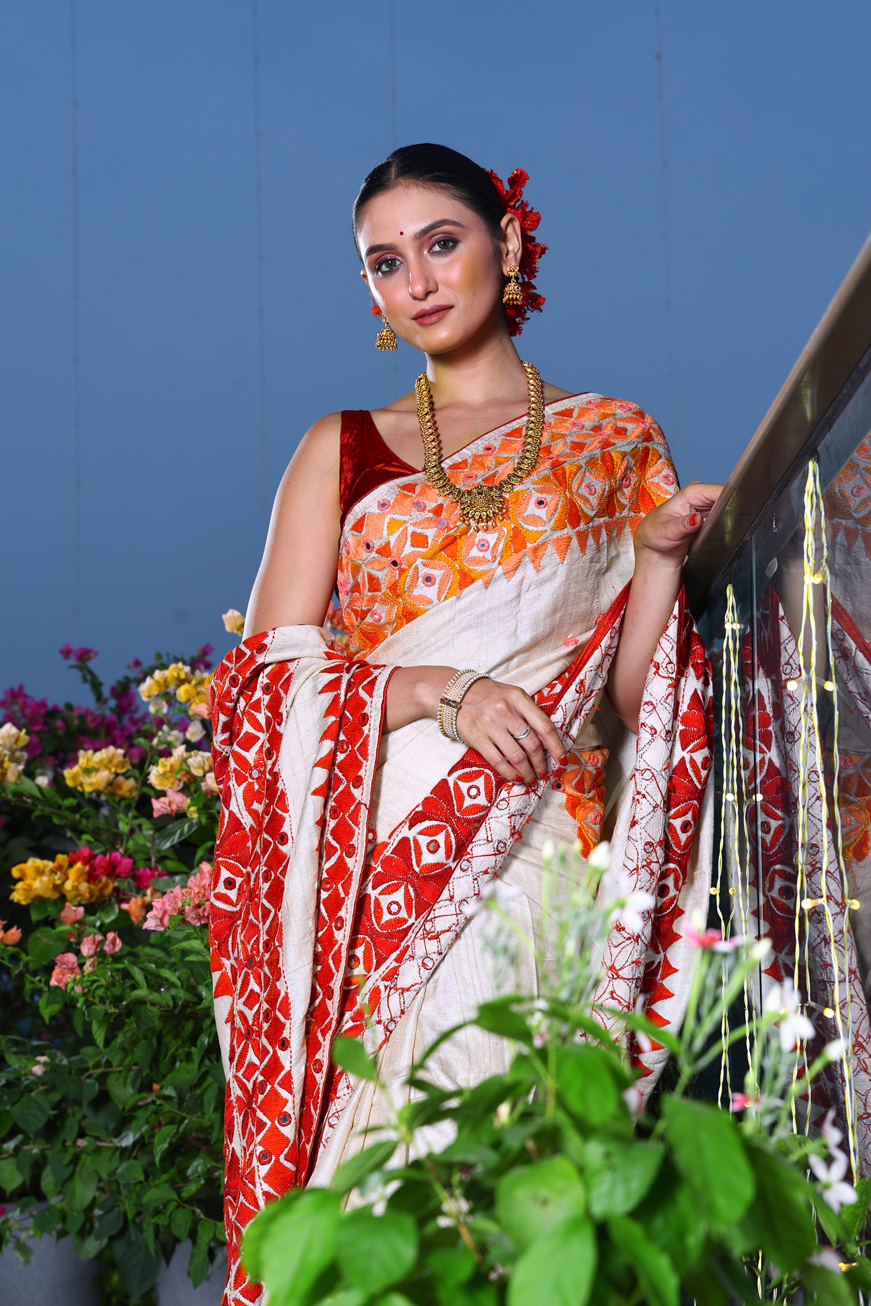 Tussar Hand Kathiyawadi