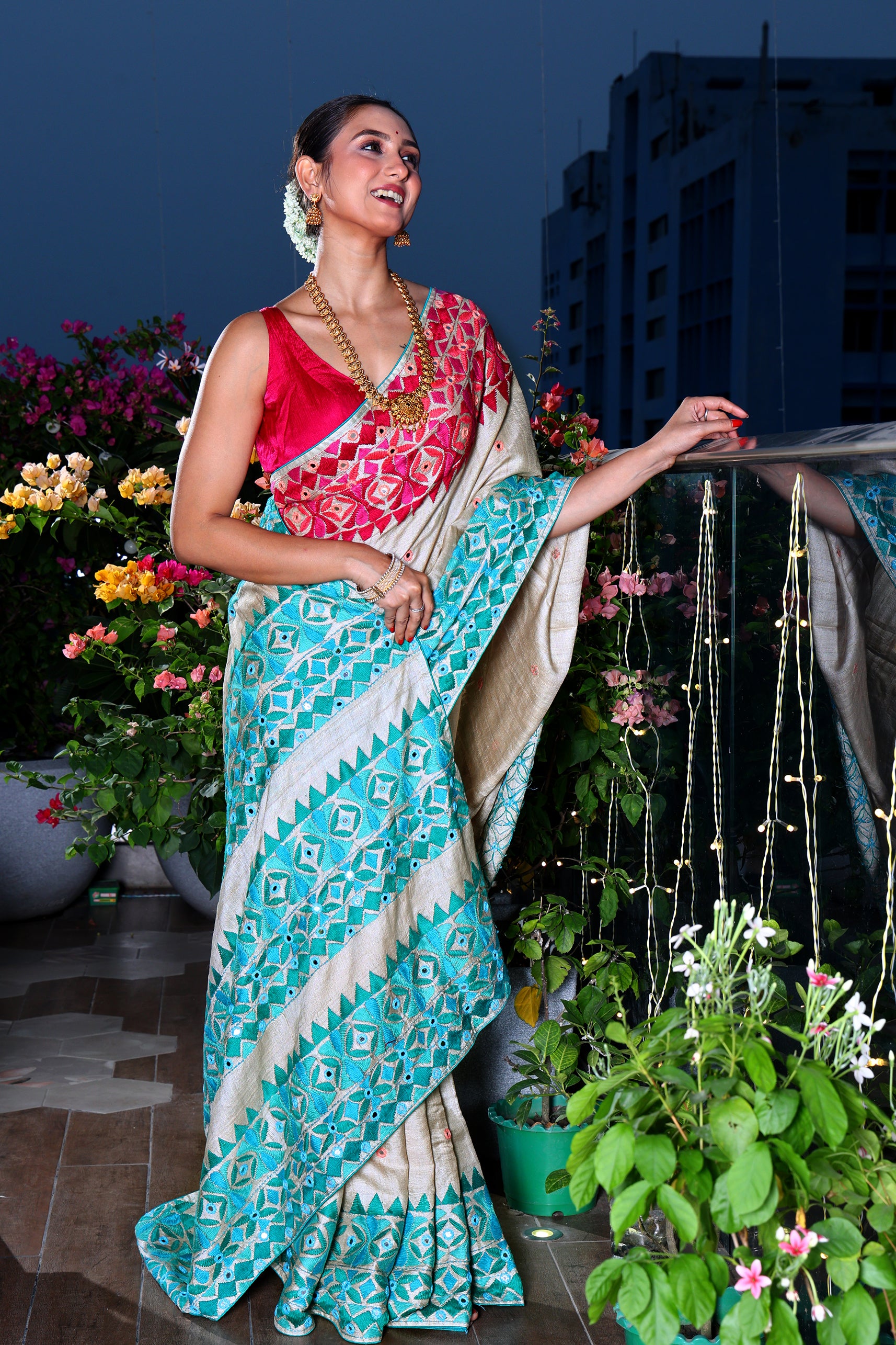 Tussar Hand Kathiyawadi