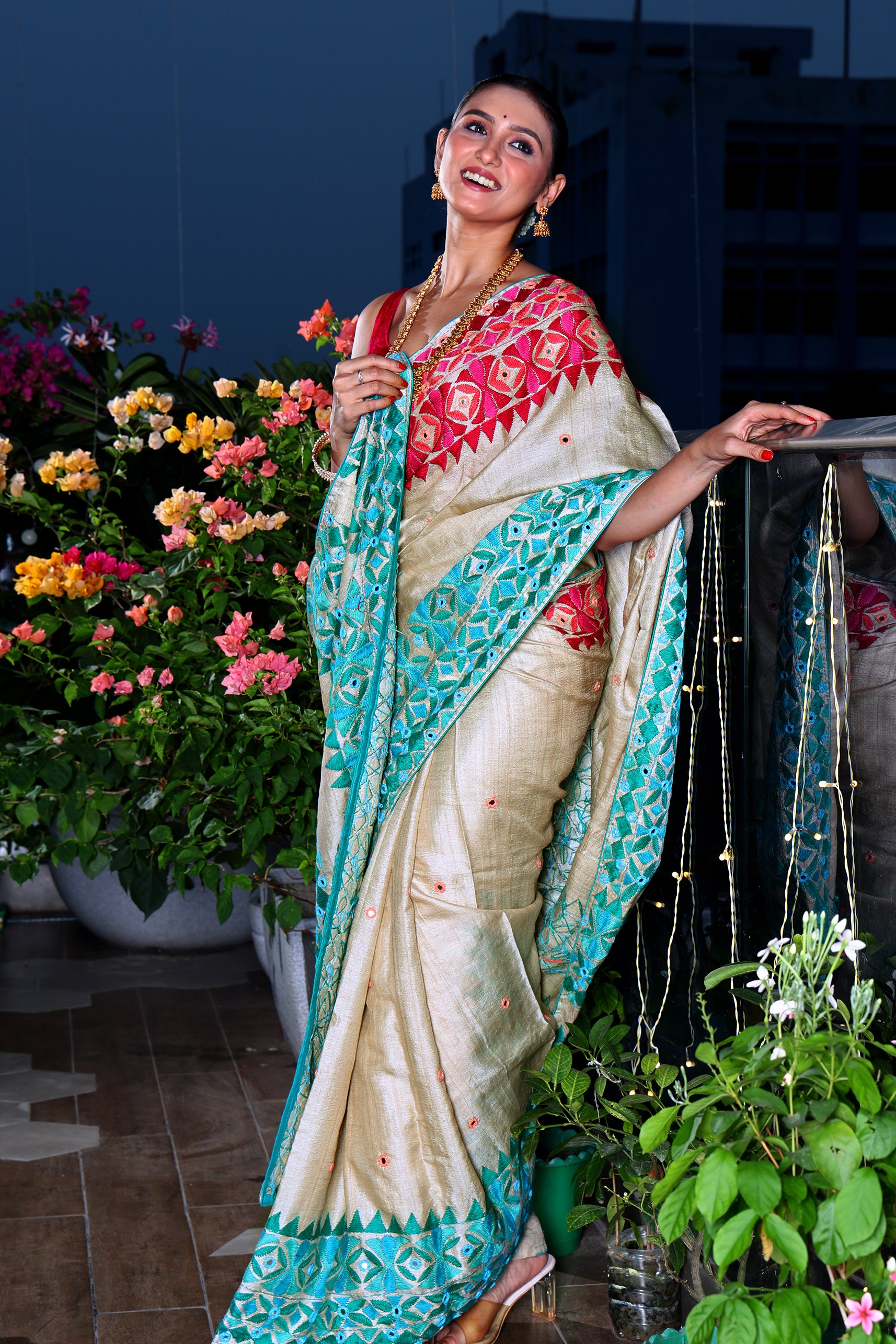 Tussar Hand Kathiyawadi