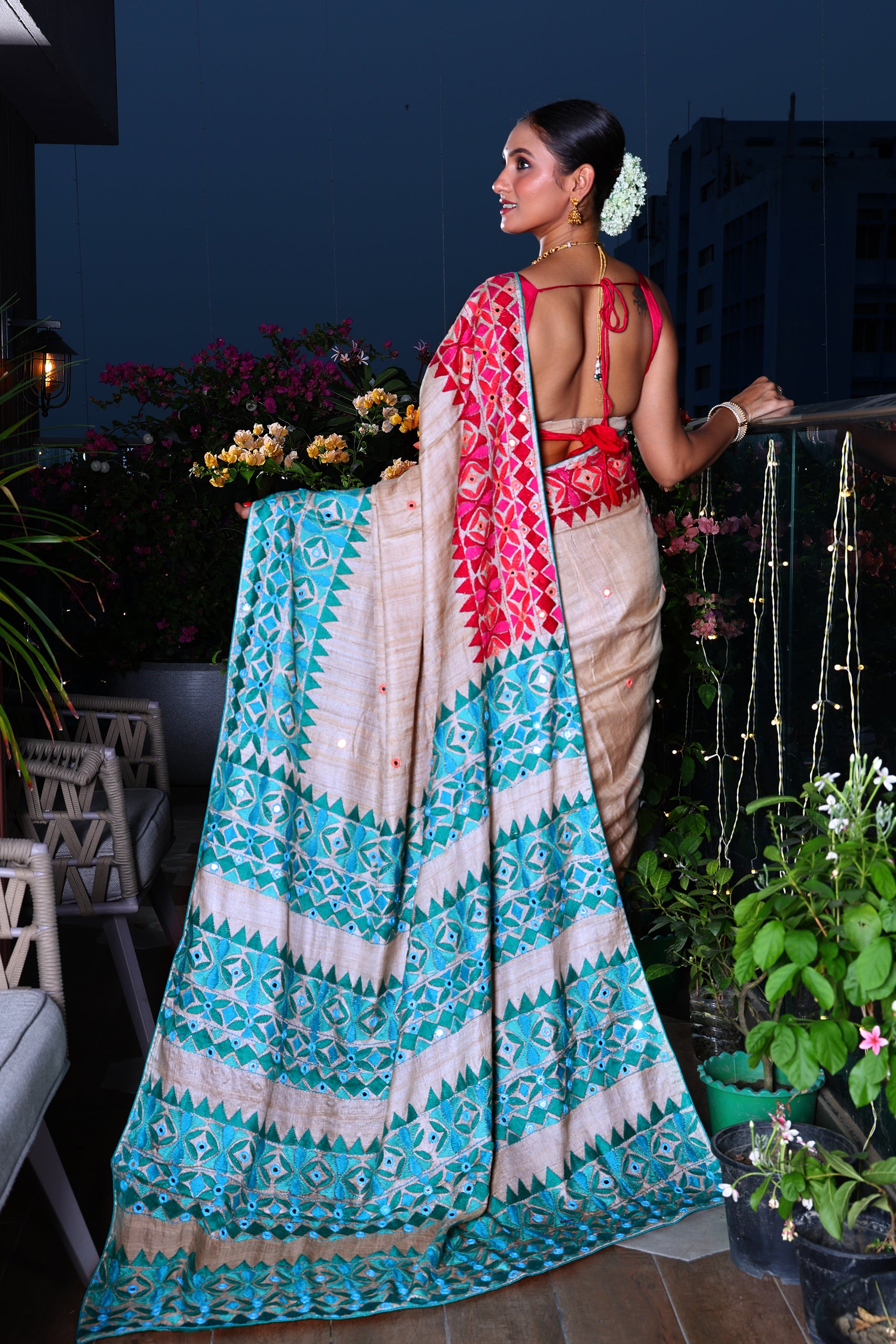 Tussar Hand Kathiyawadi