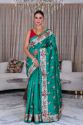 Semi Tussar Embroidery