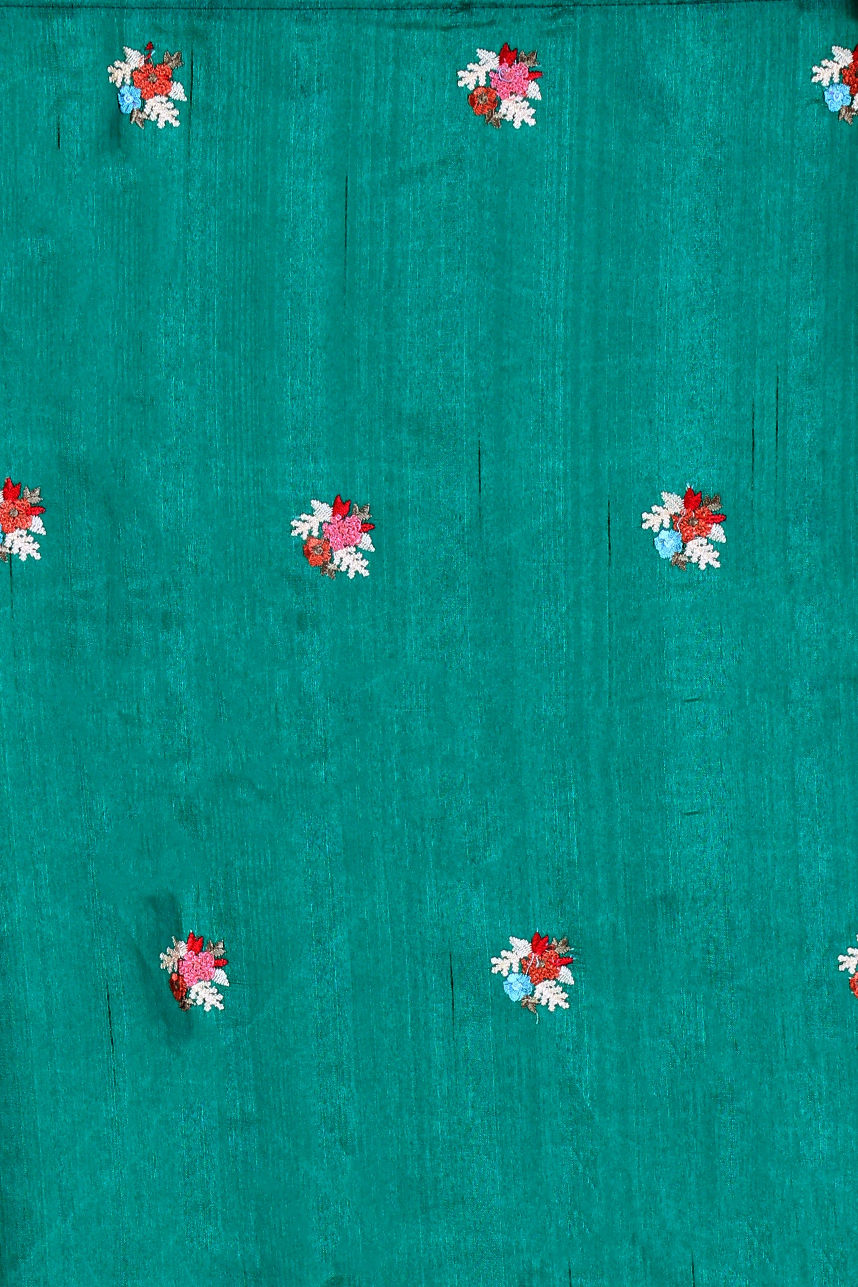 Semi Tussar Embroidery