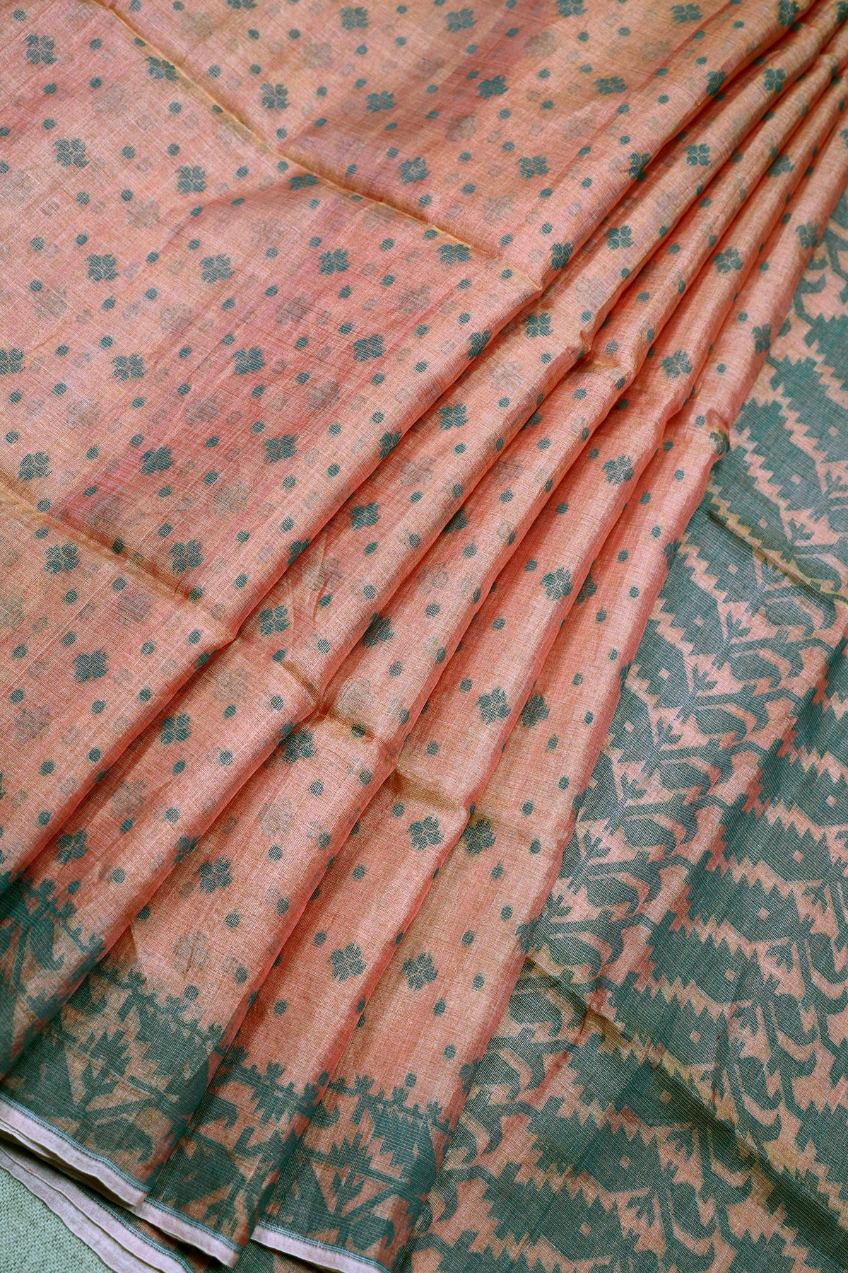 Tussar Jamdani