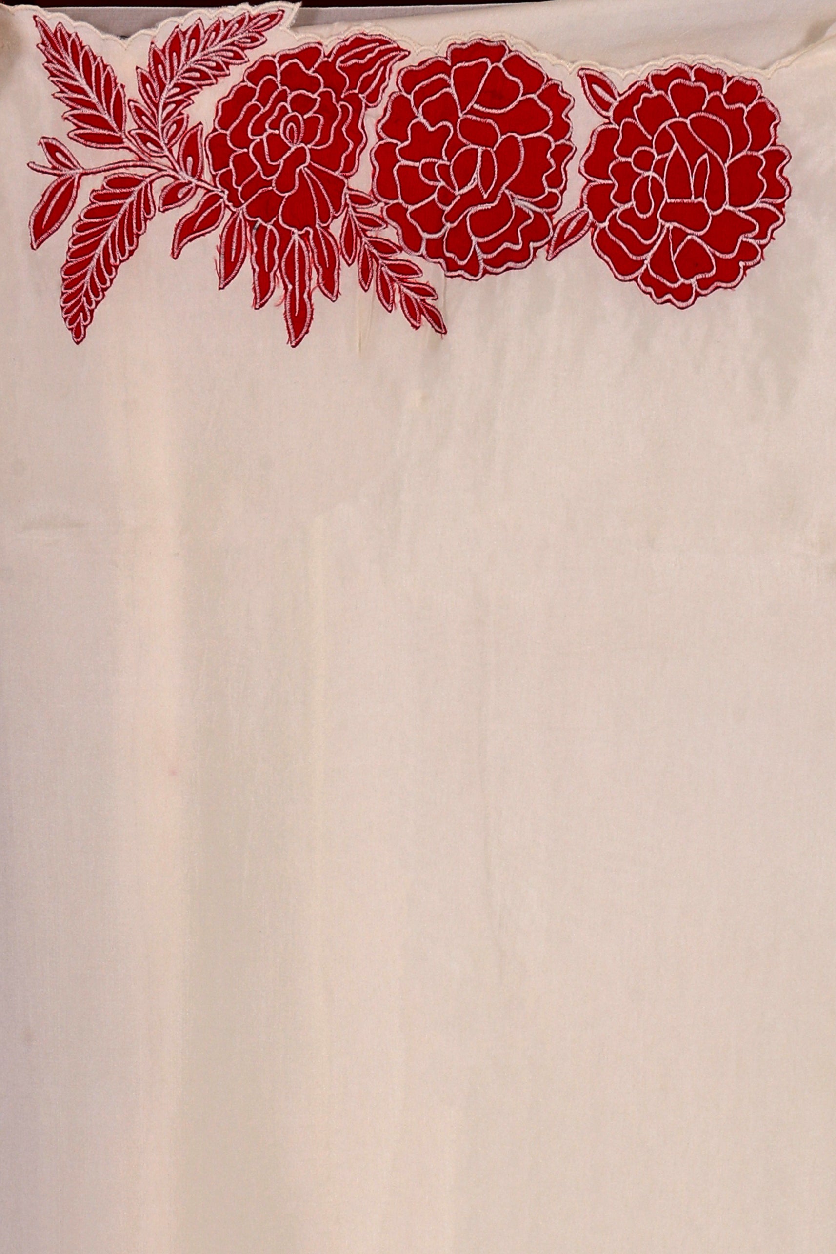 Pure Organza Applique Work