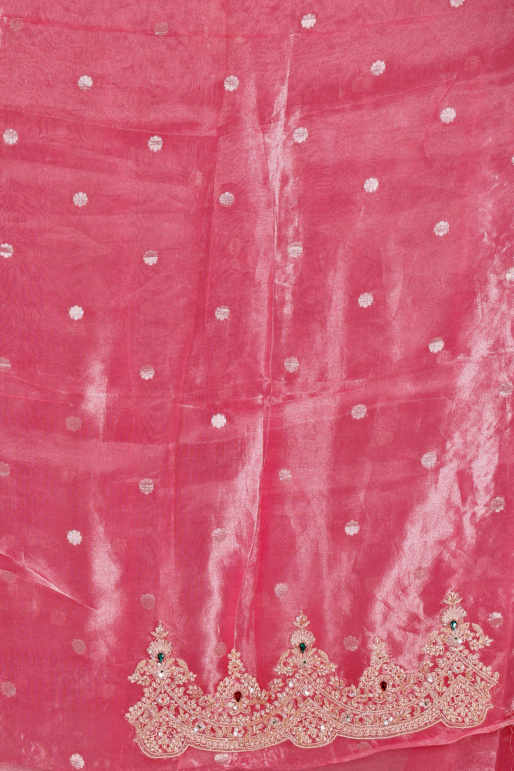 Pure Tissue Zardosi Work