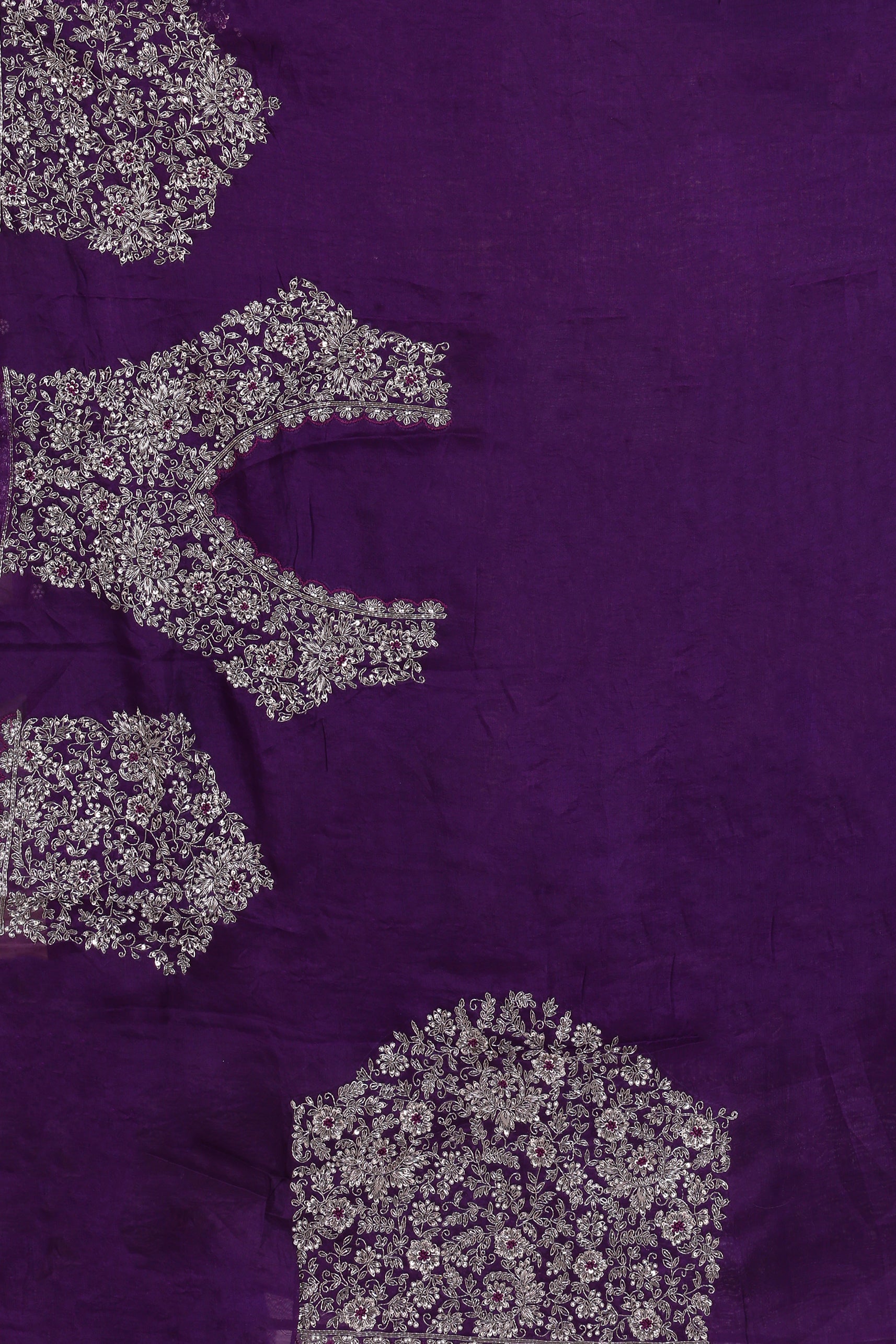 Pure Organza Zardosi Work