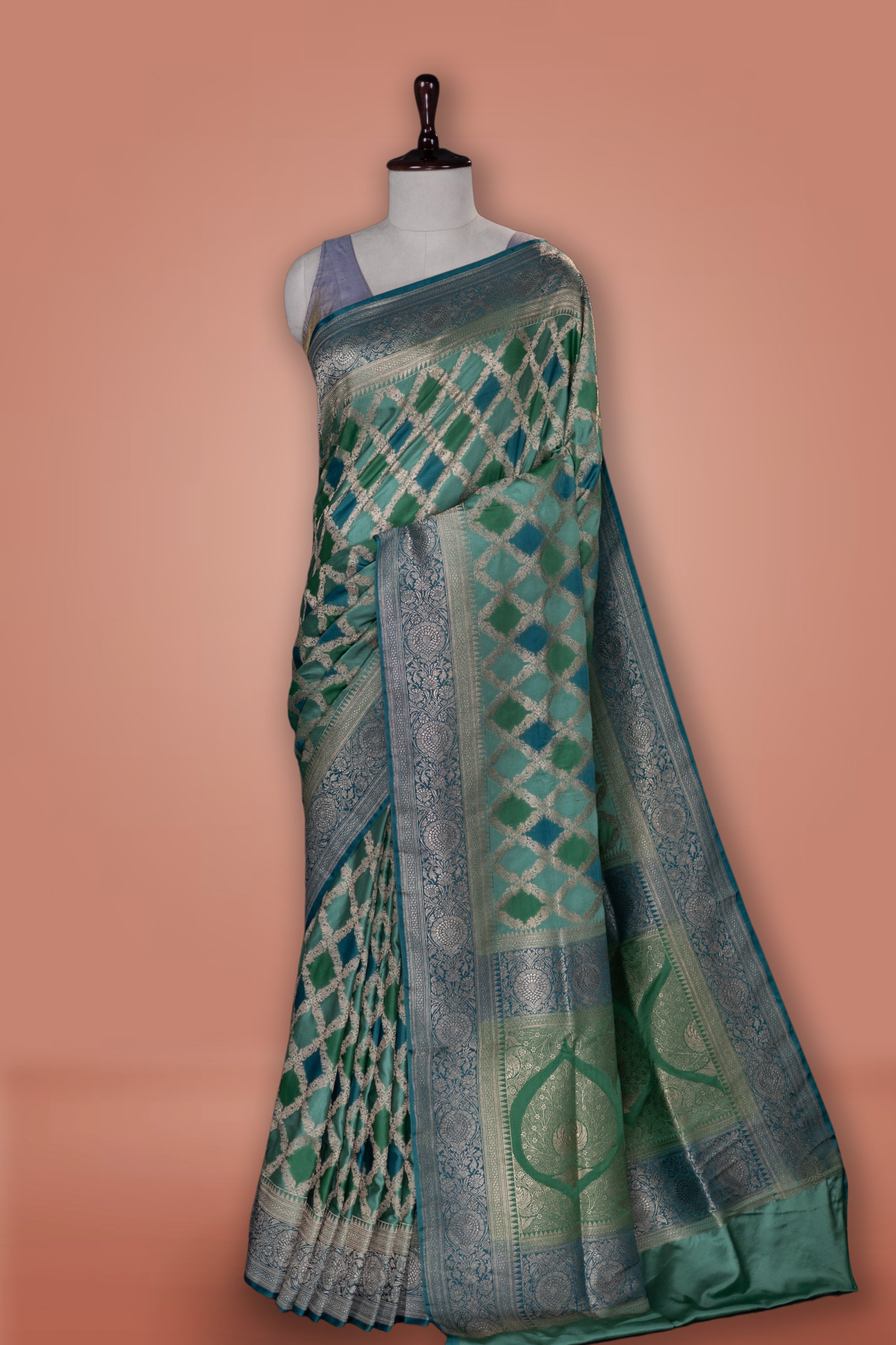 Semi Rangkat Mashru Banarasi