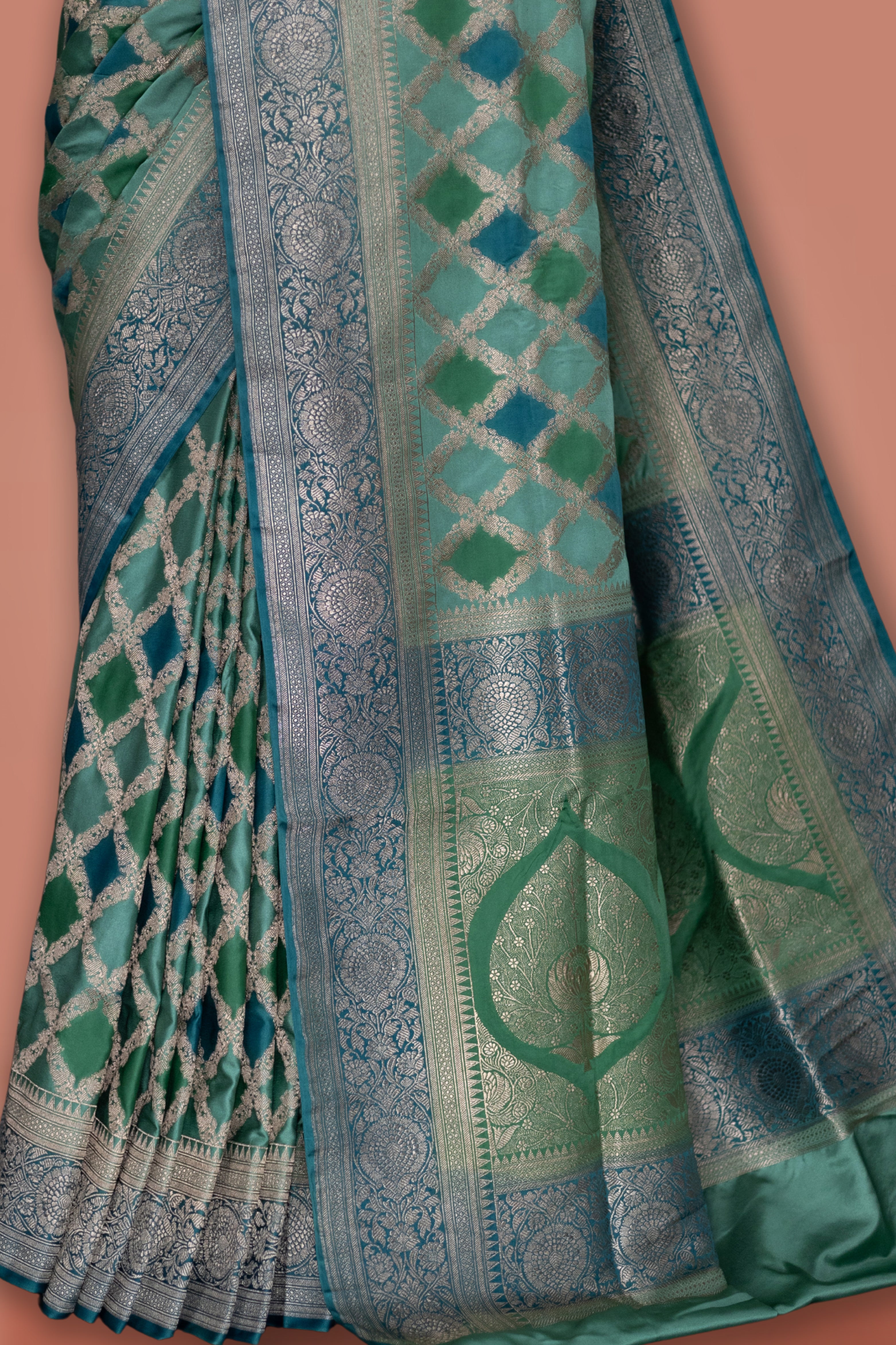 Semi Rangkat Mashru Banarasi