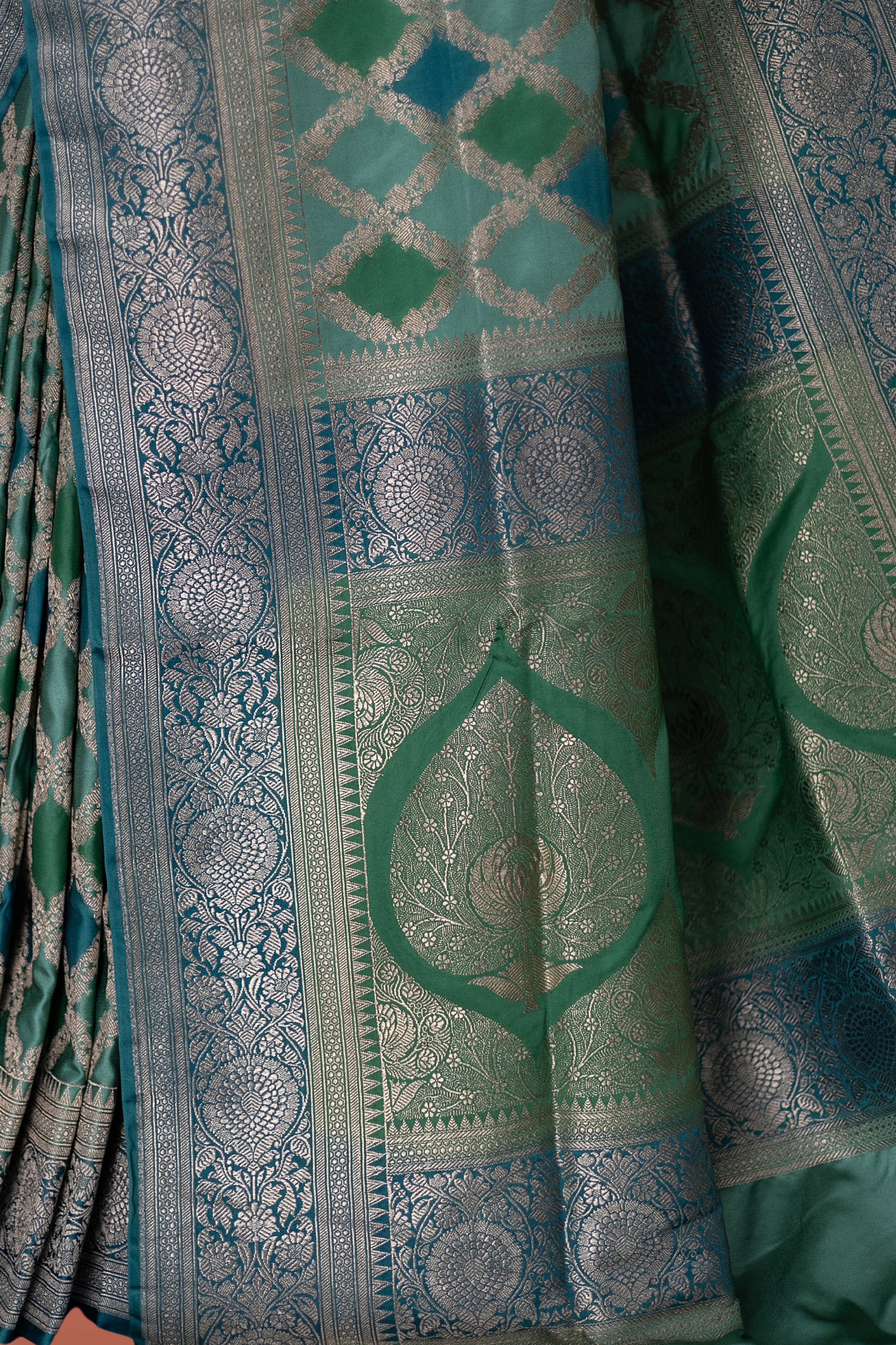 Semi Rangkat Mashru Banarasi