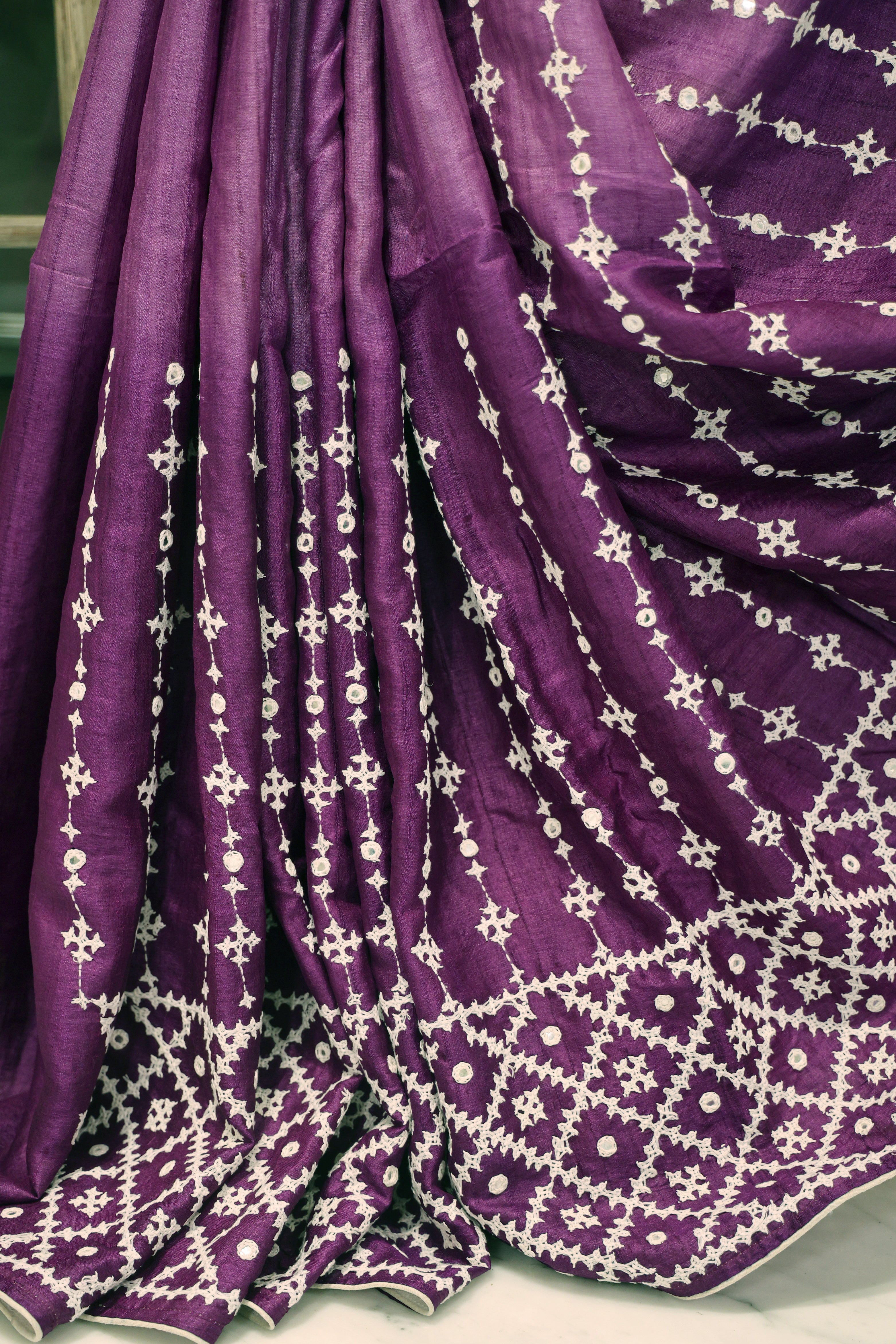 Tussar Shaded Gujrati