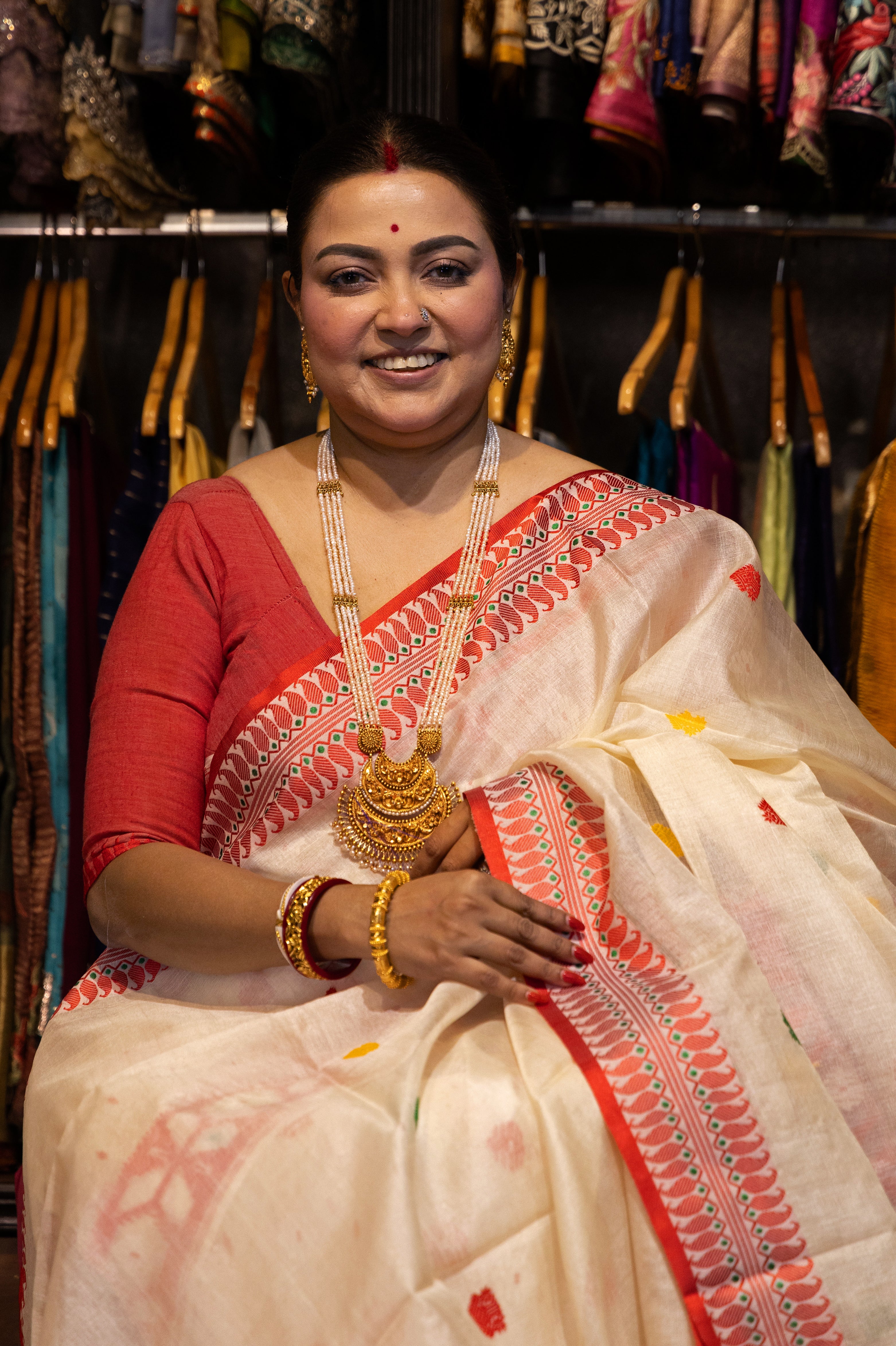 Bengal Handloom Tussar