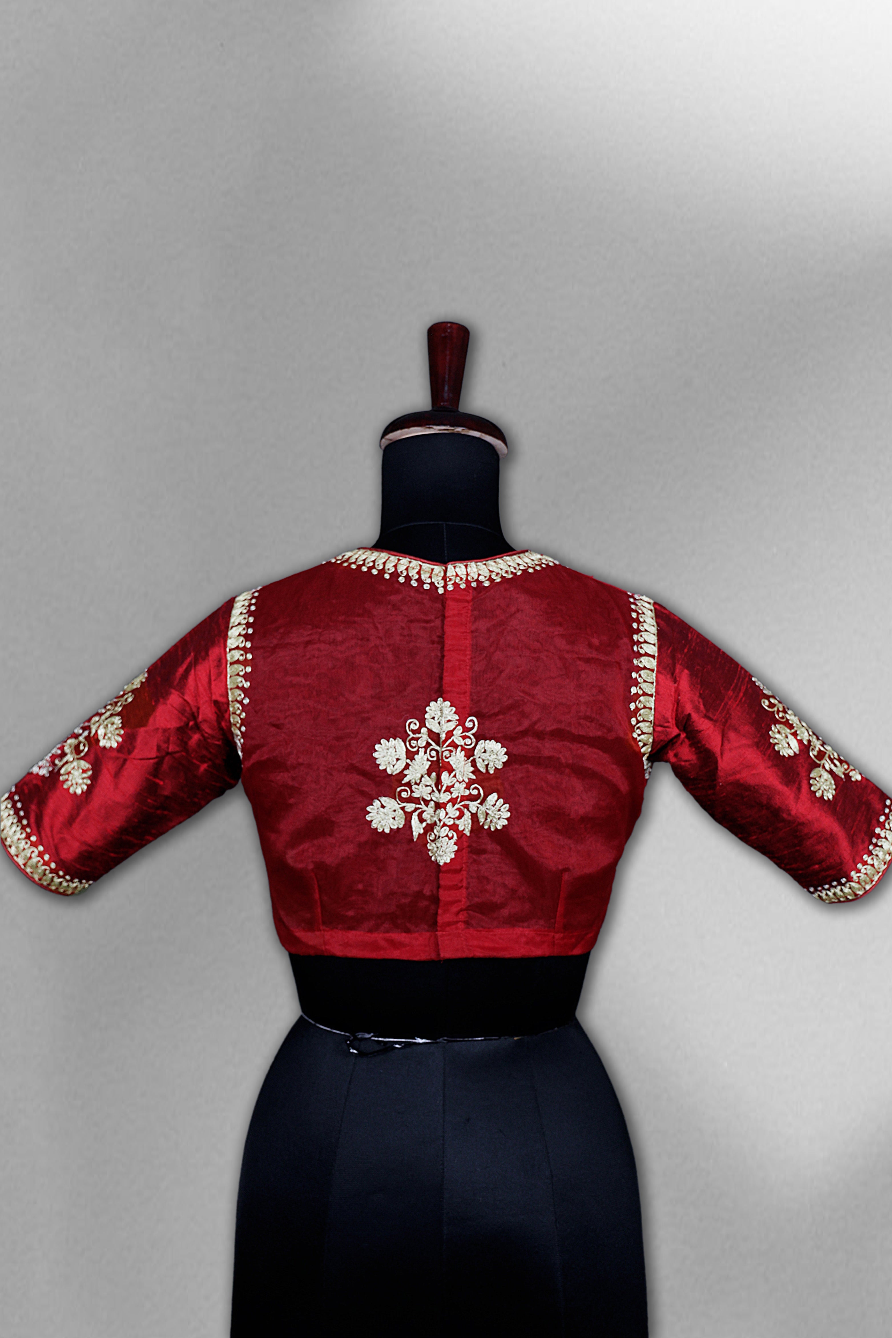 Raw Silk Pitazari Work