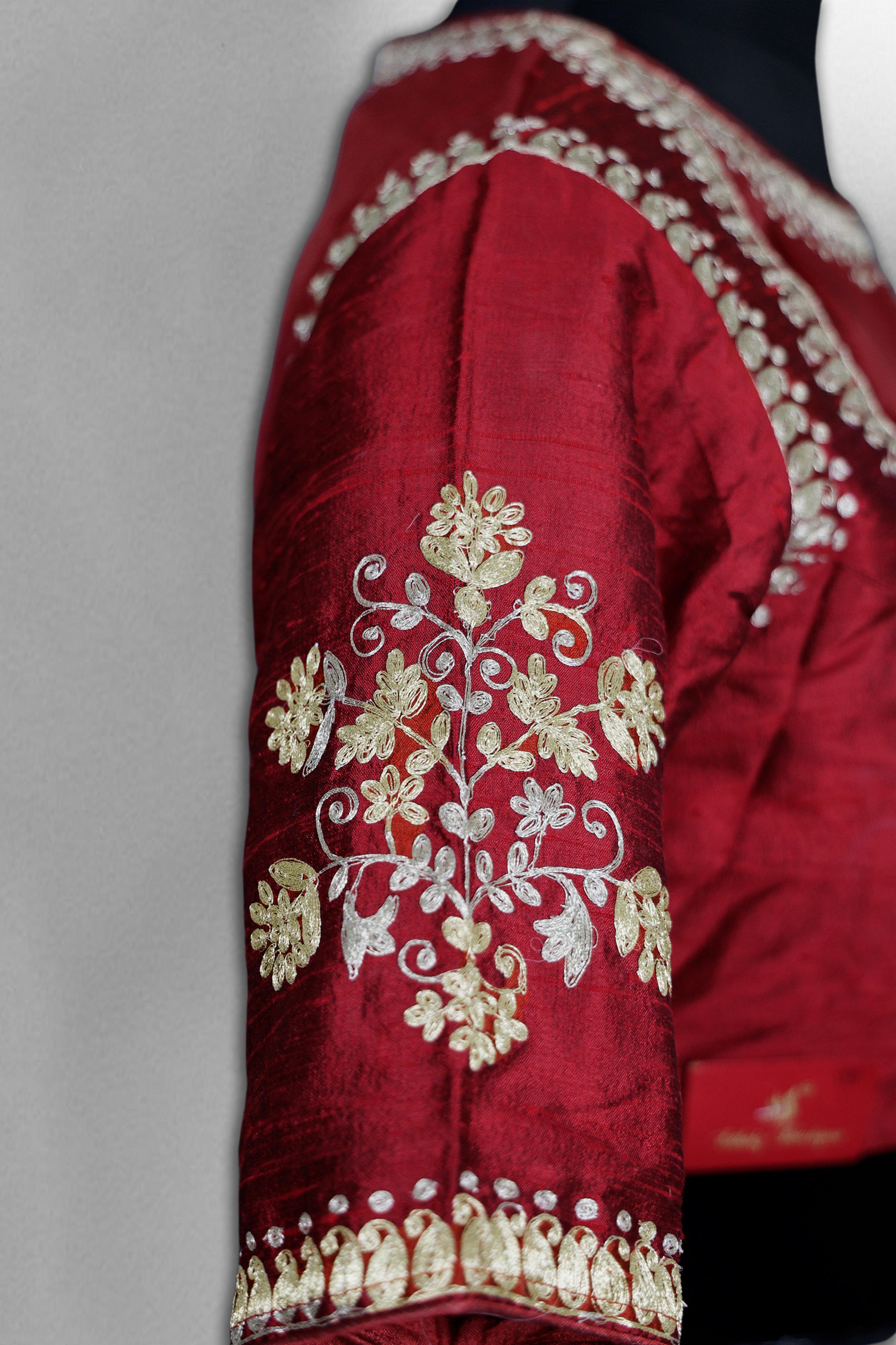 Raw Silk Pitazari Work