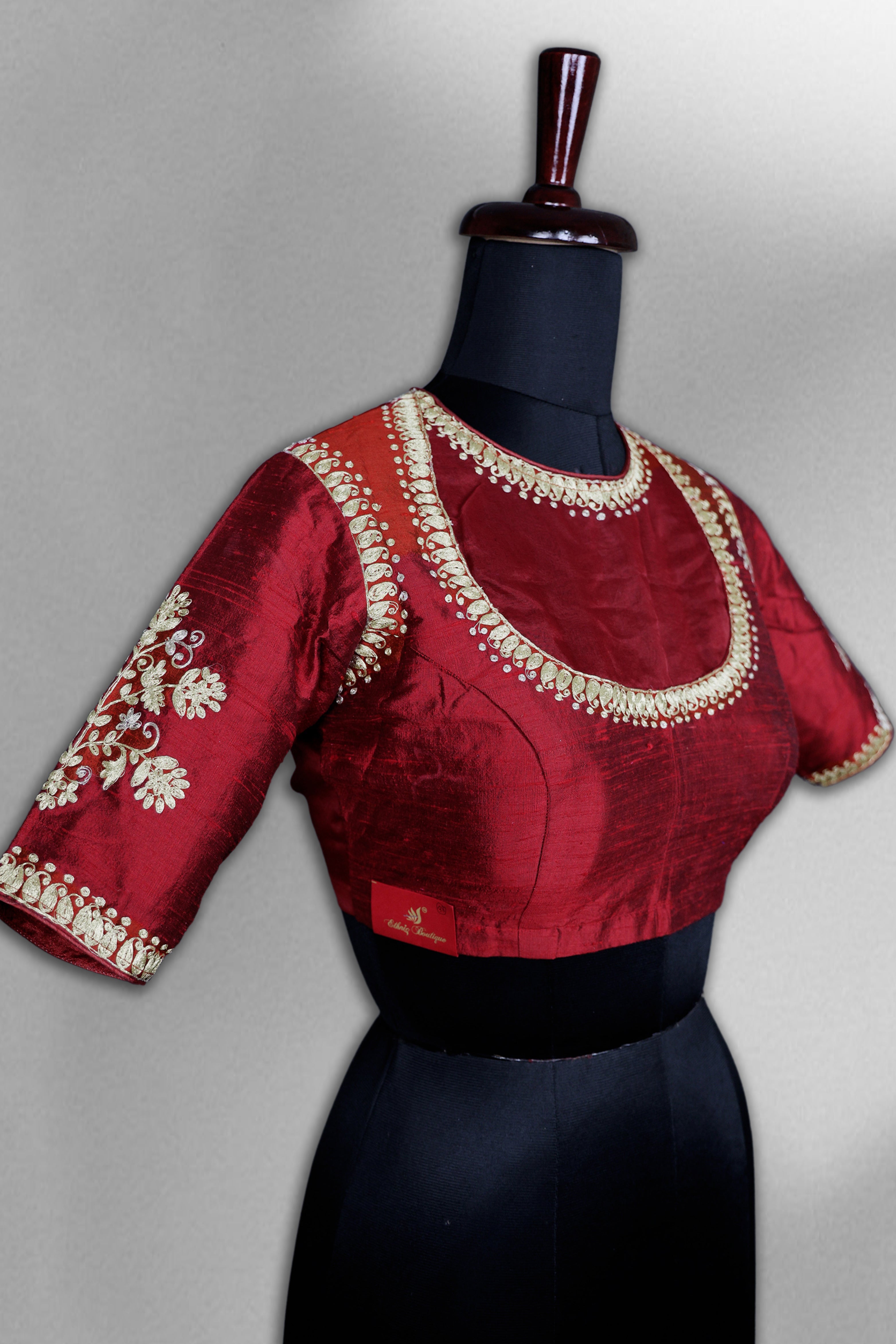 Raw Silk Pitazari Work