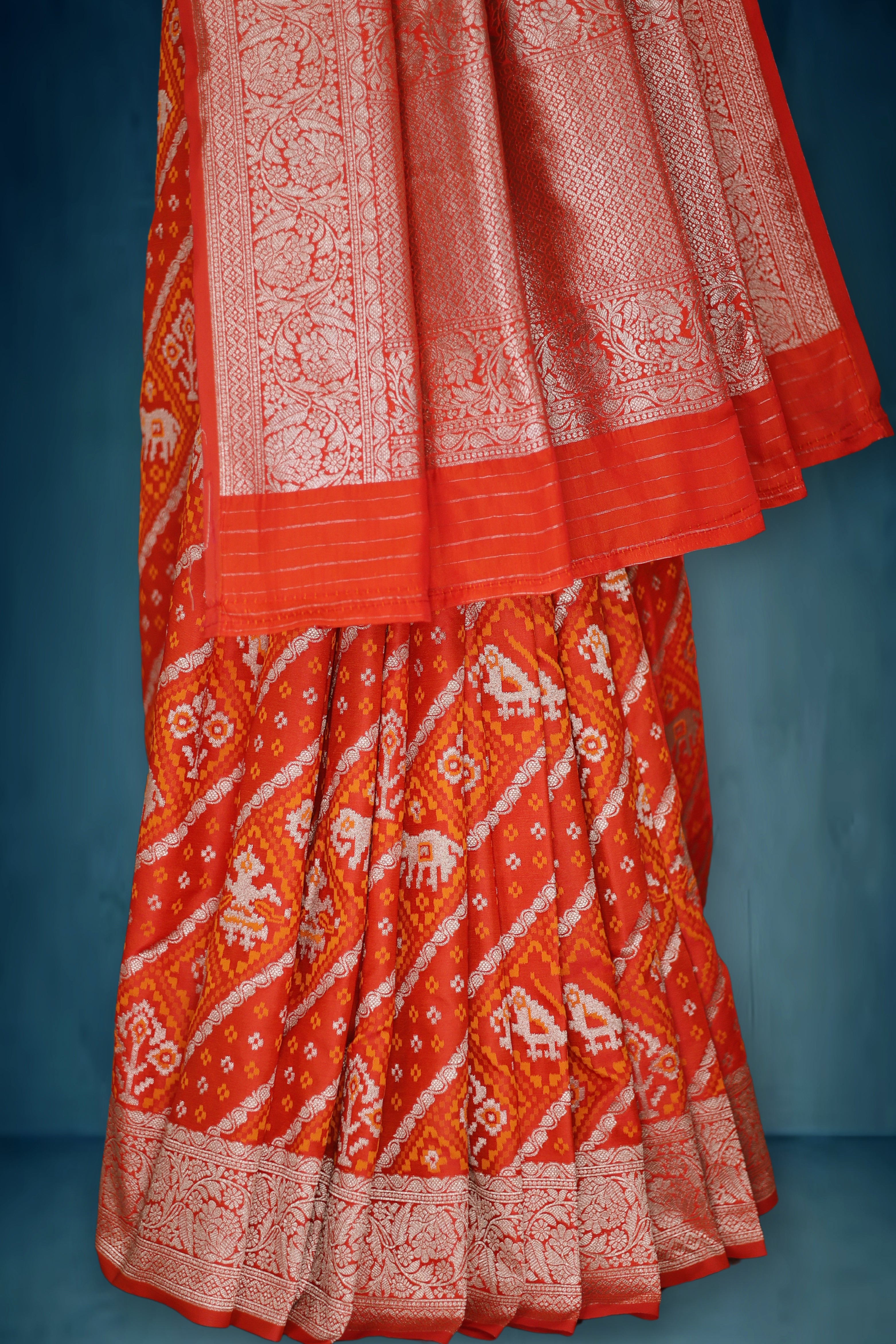 Semi Katan Banarasi