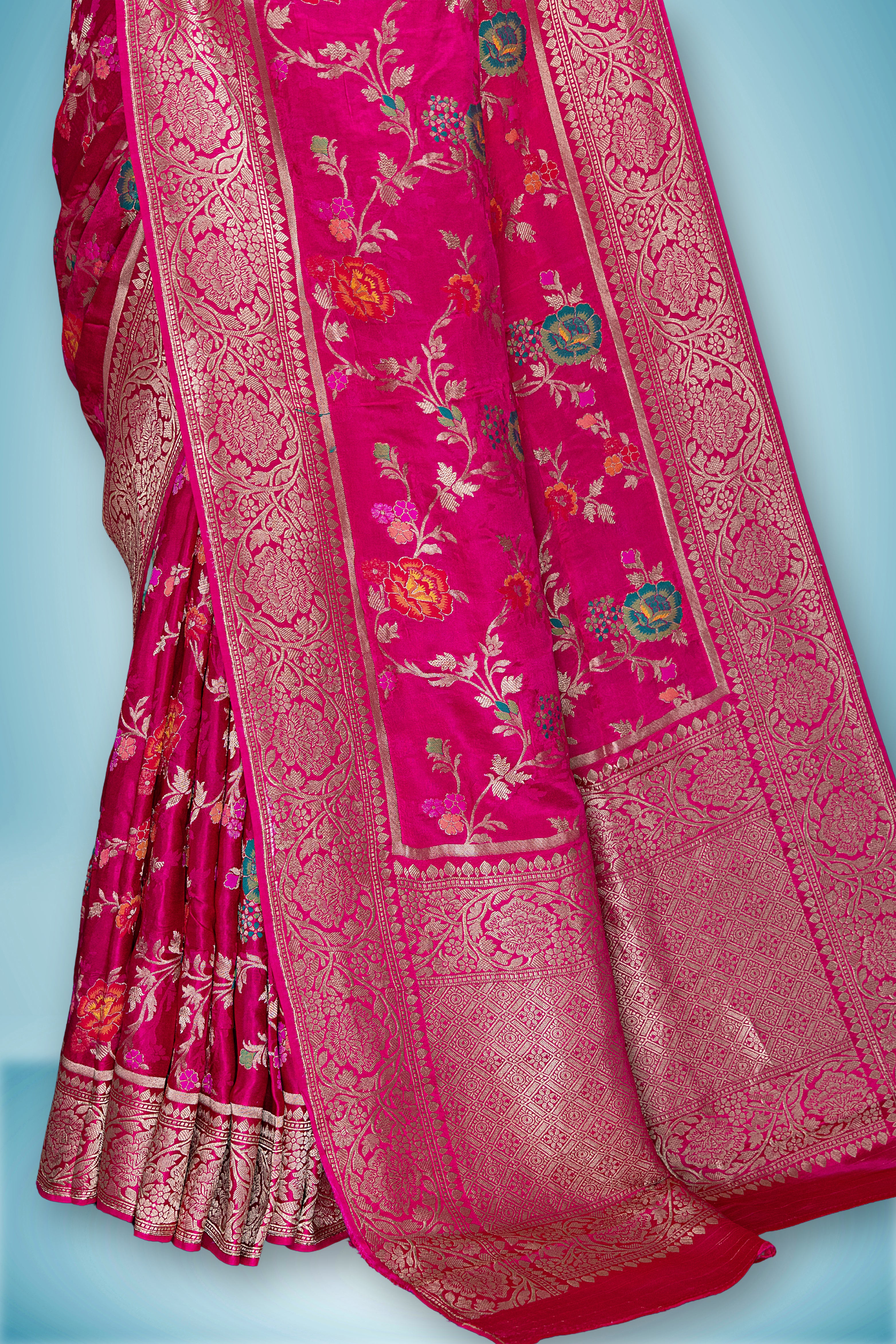 Jaal Semi Mashru Banarasi