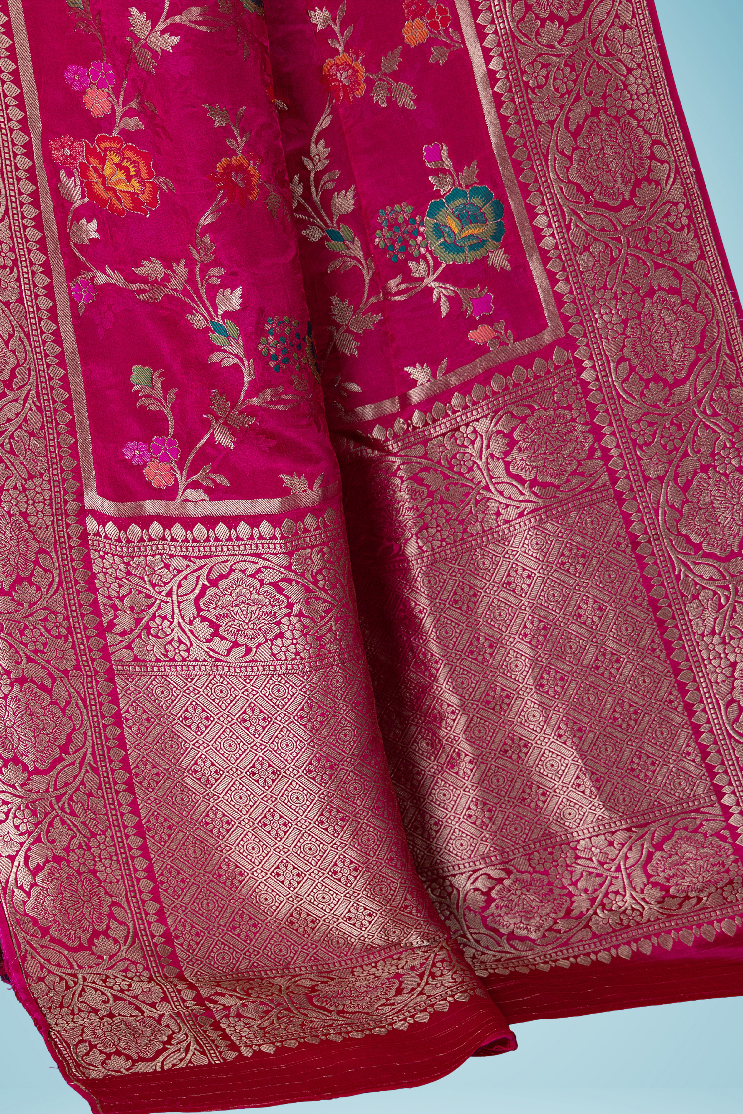 Jaal Semi Mashru Banarasi