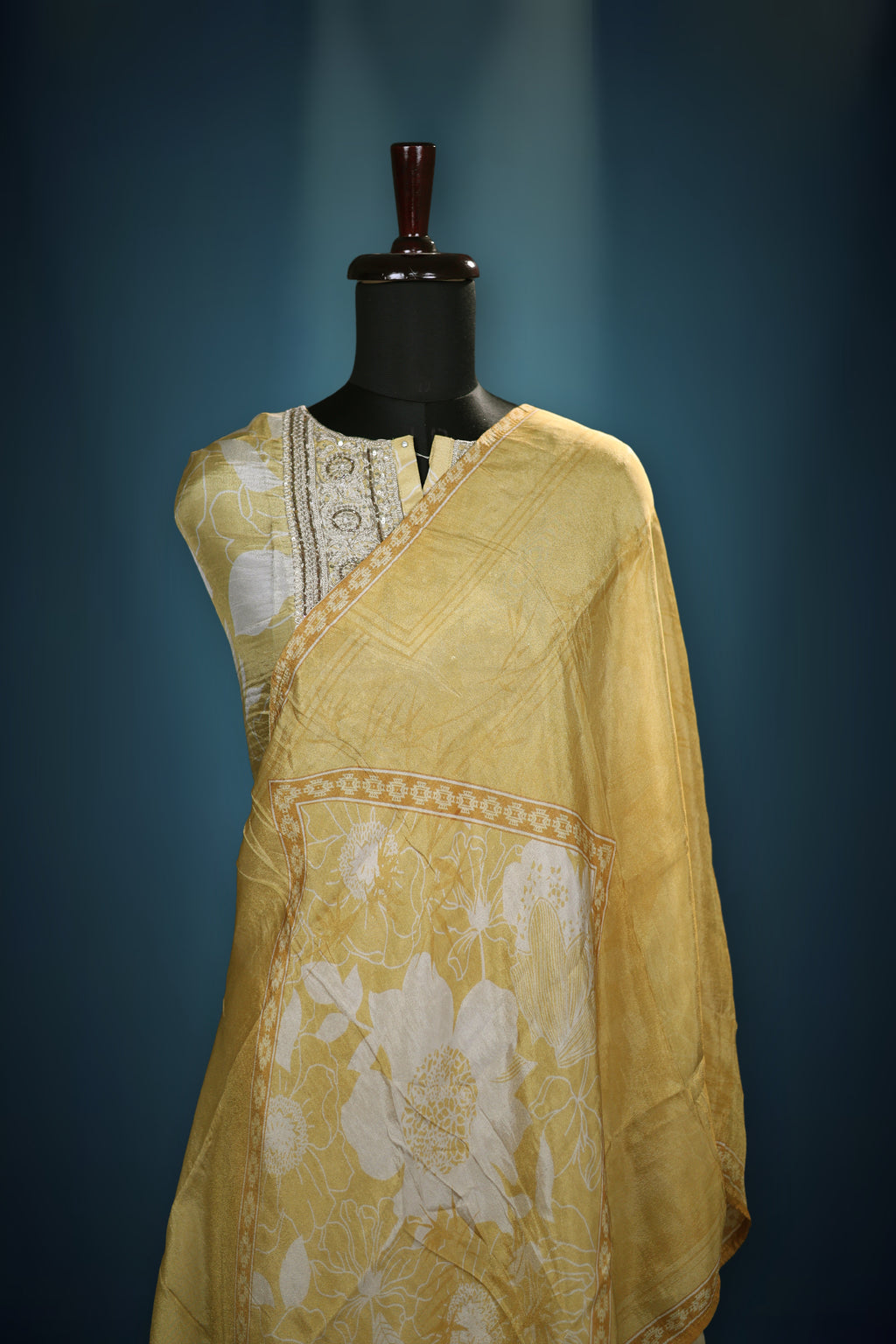 Tissue Zari Work Suit Piece