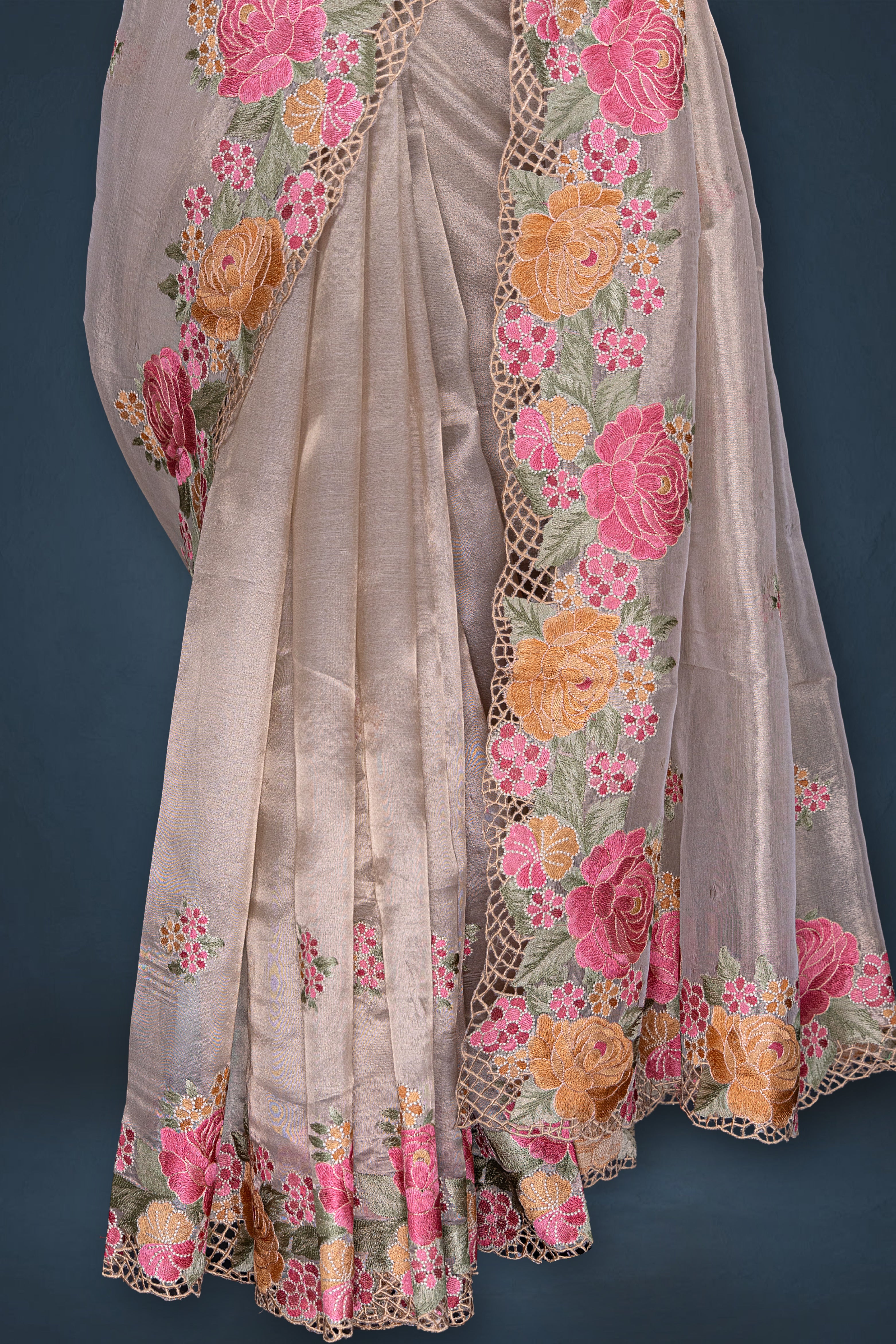 Semi Tissue Cutwork