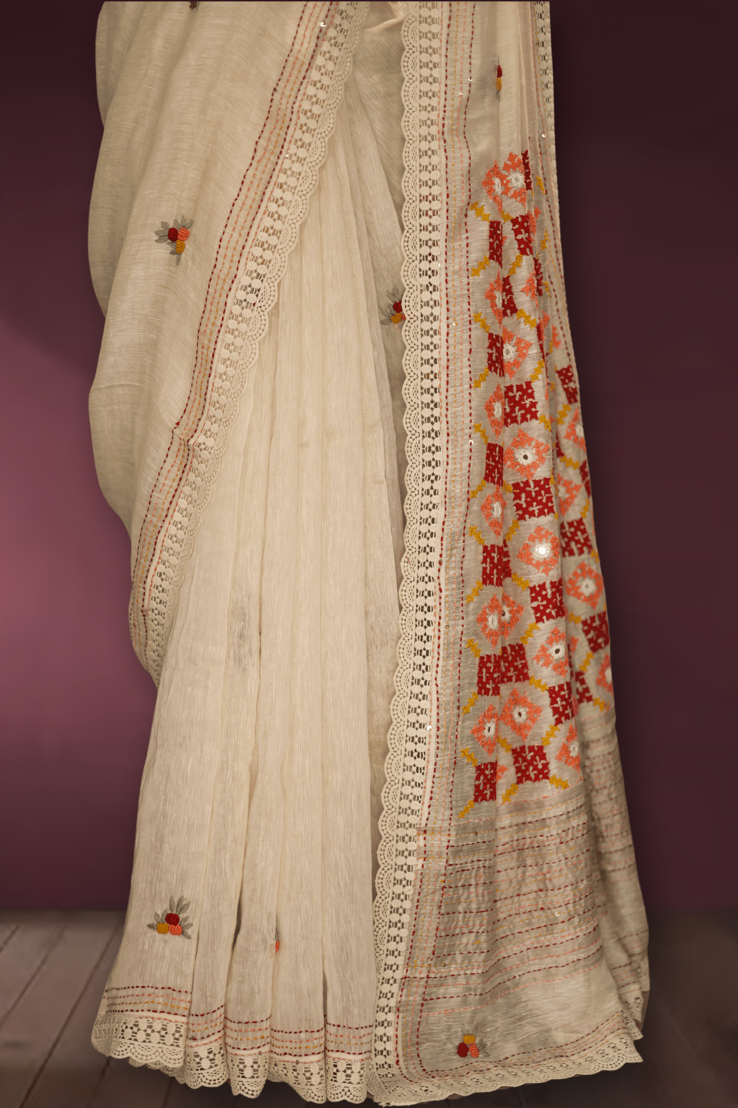 Linen Hand Gujrati