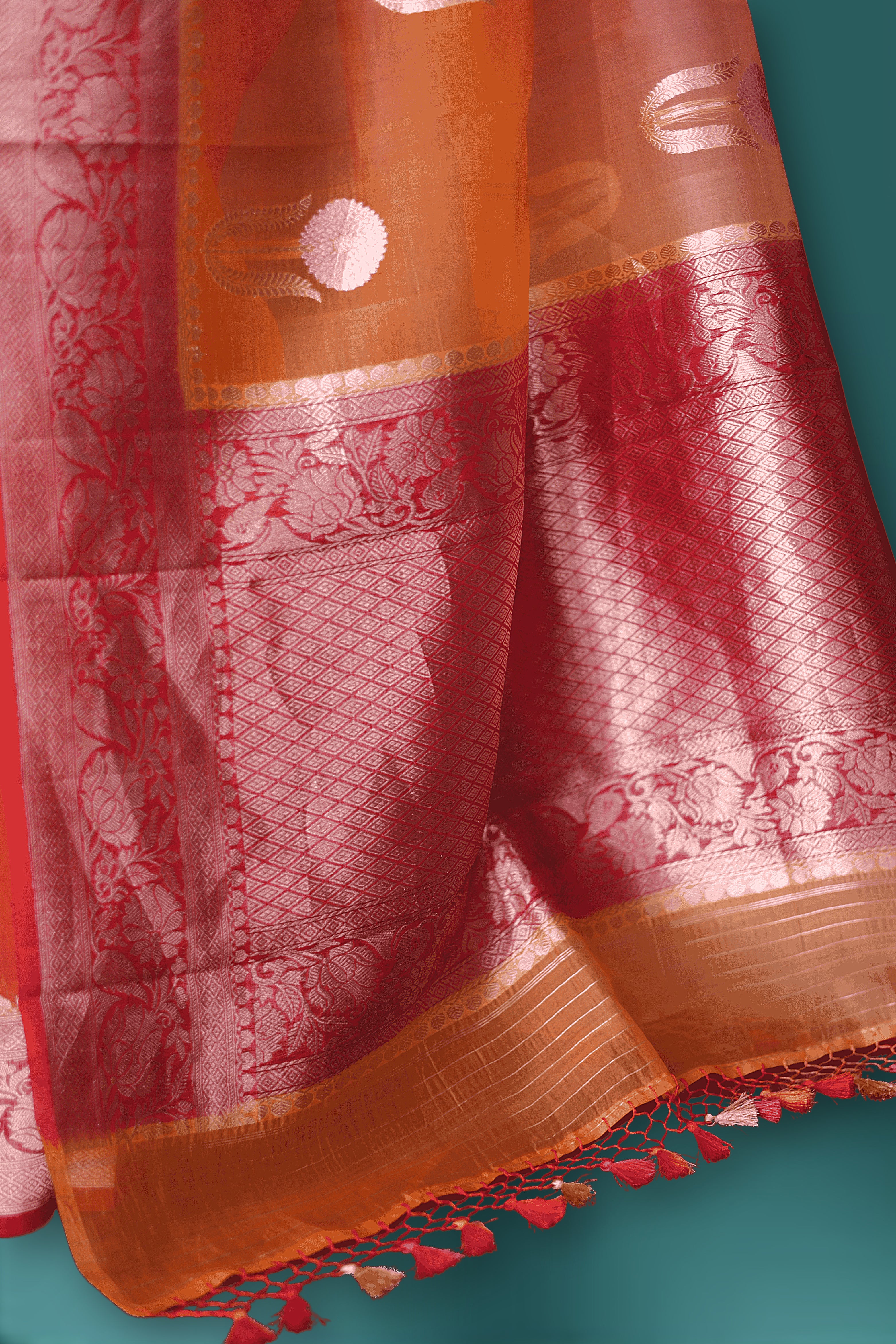 Shaded Kora Banarasi