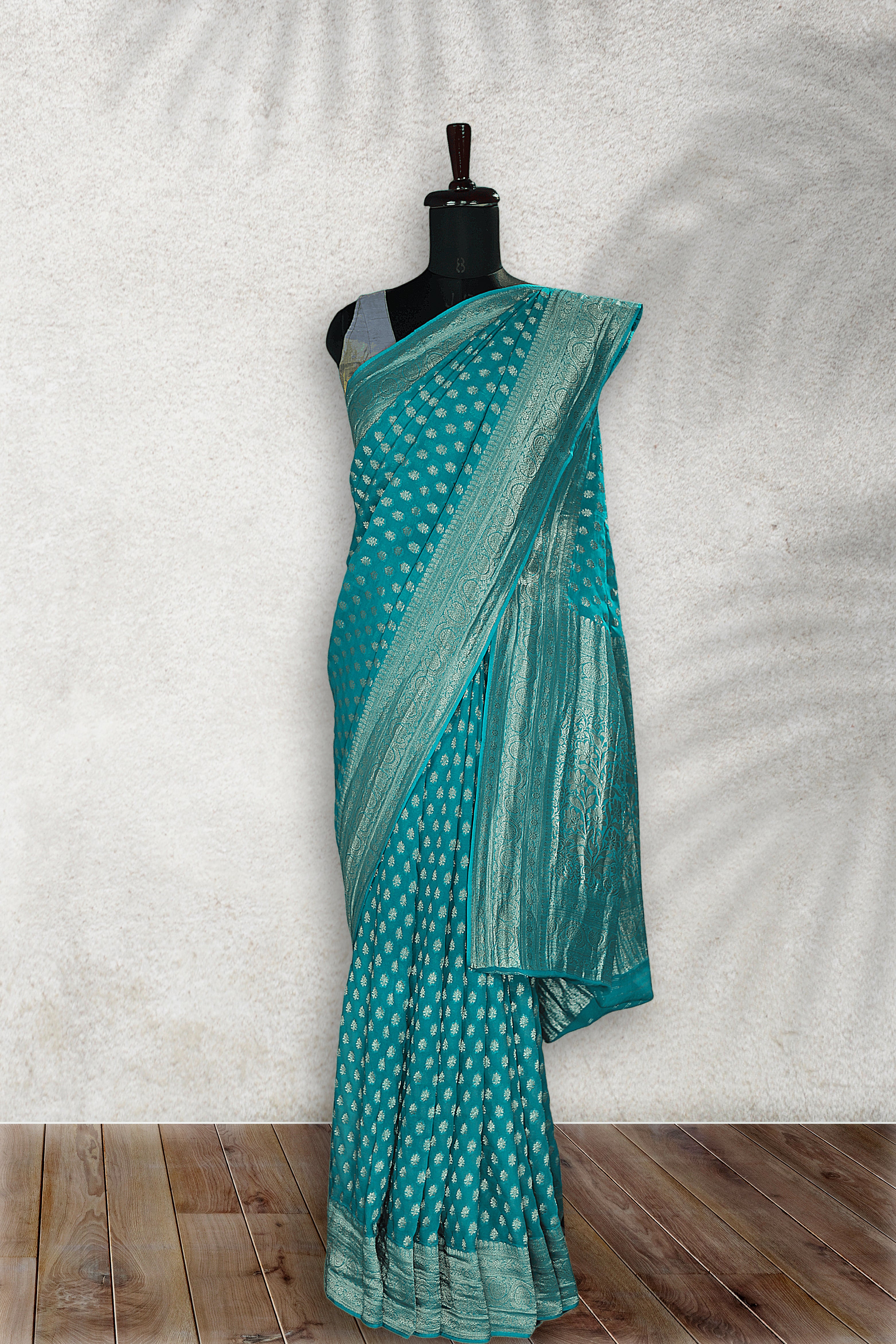 Semi Khaddi Banarasi