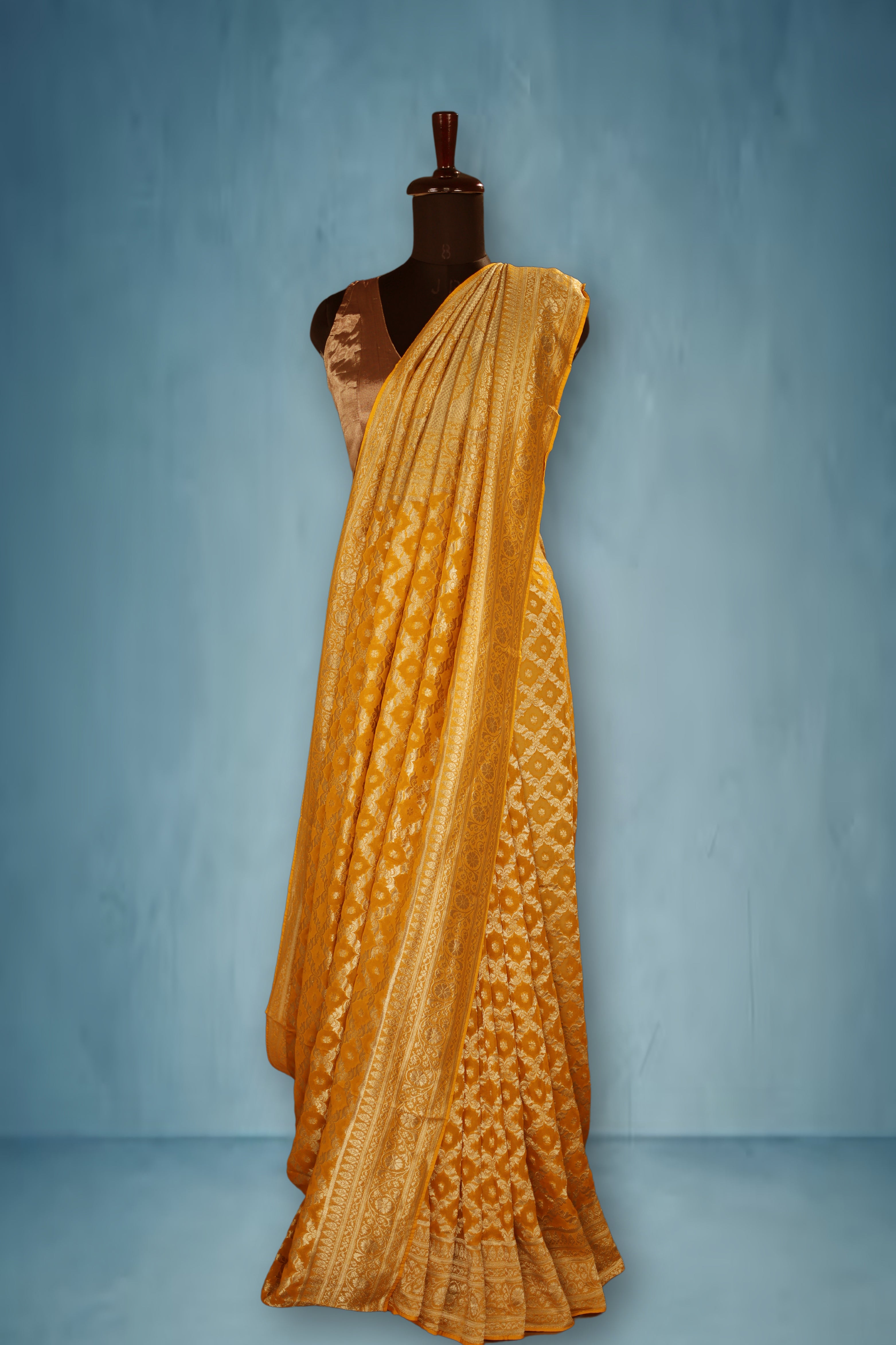 Semi Khaddi Banarasi