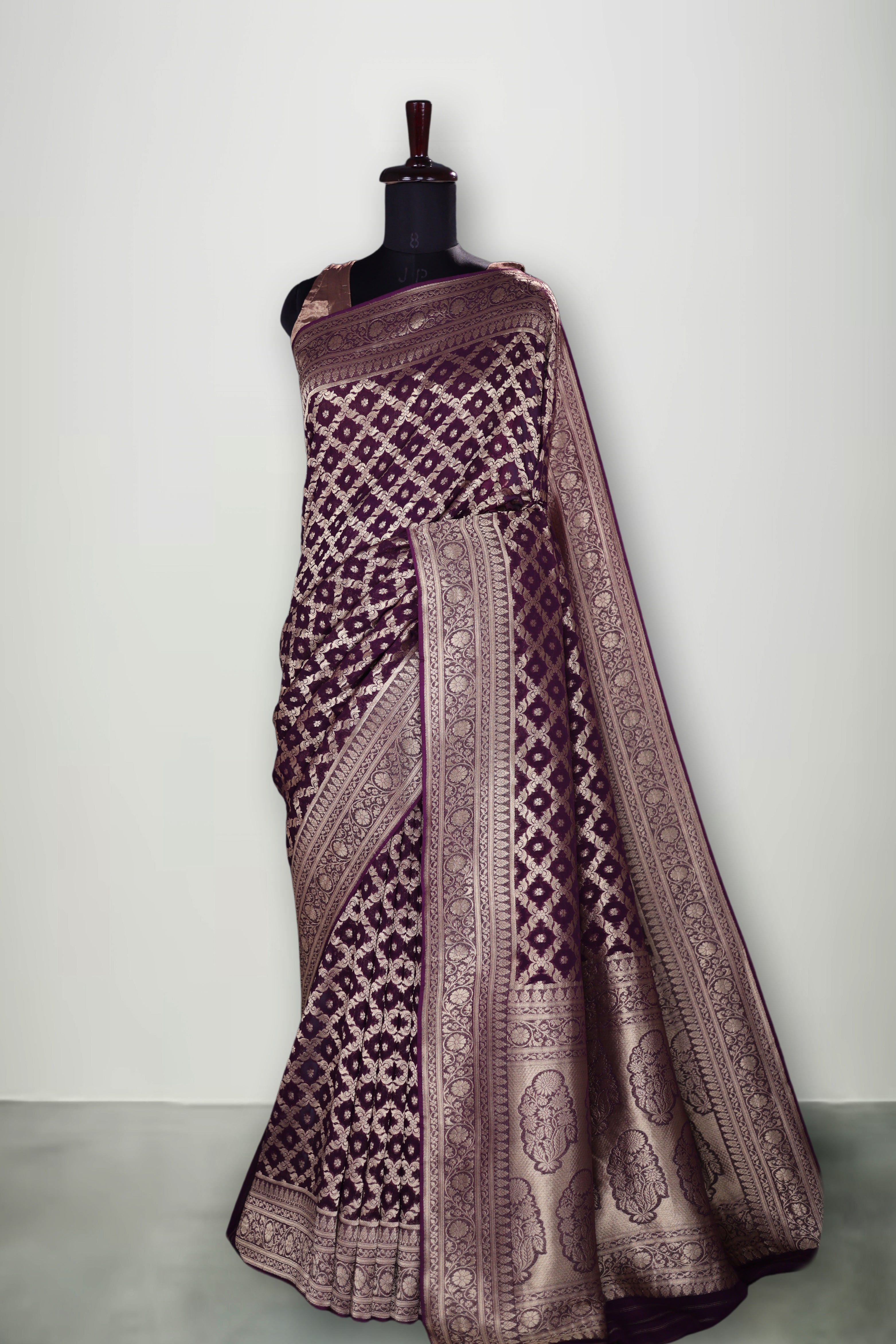 Semi Khaddi Banarasi