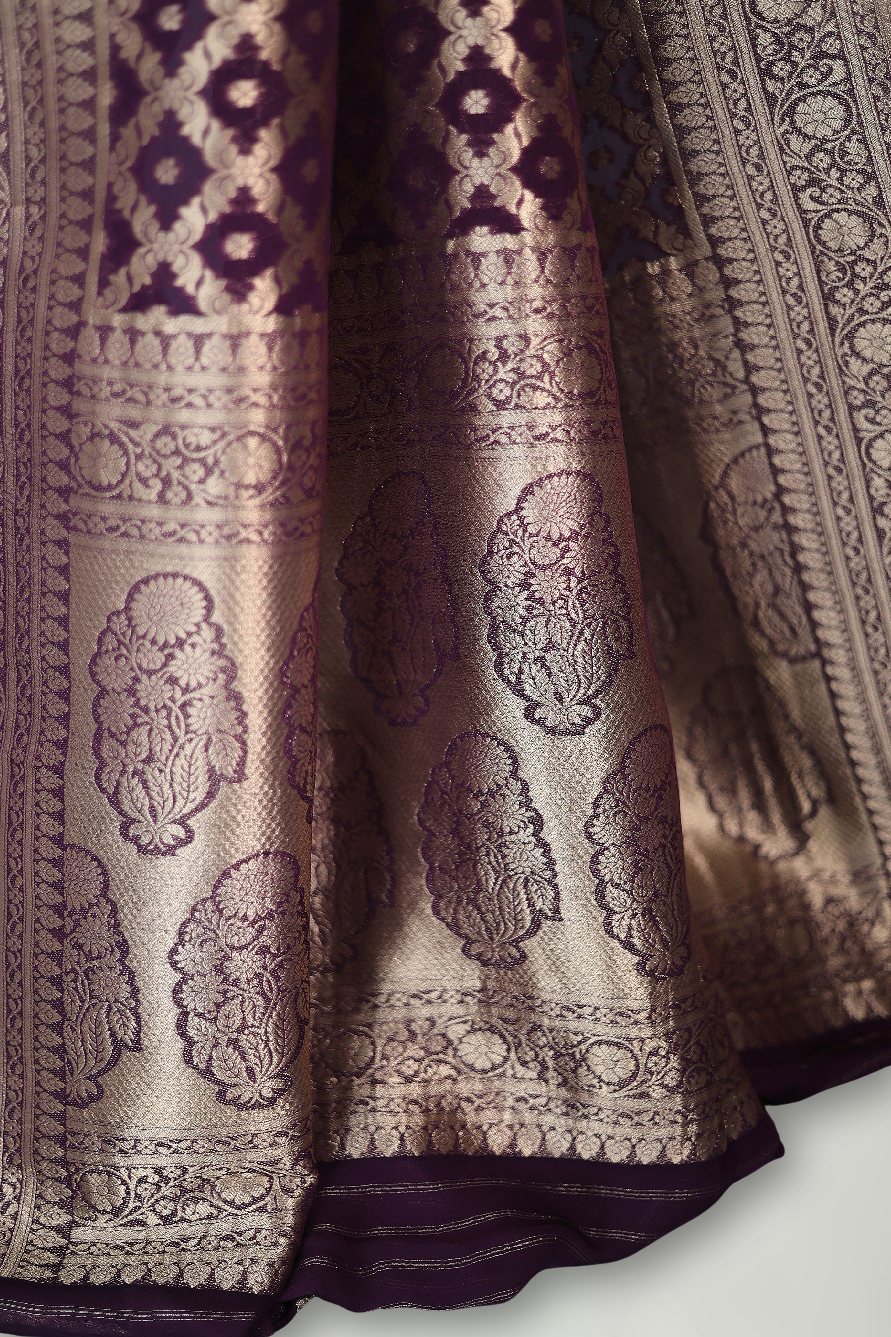 Semi Khaddi Banarasi