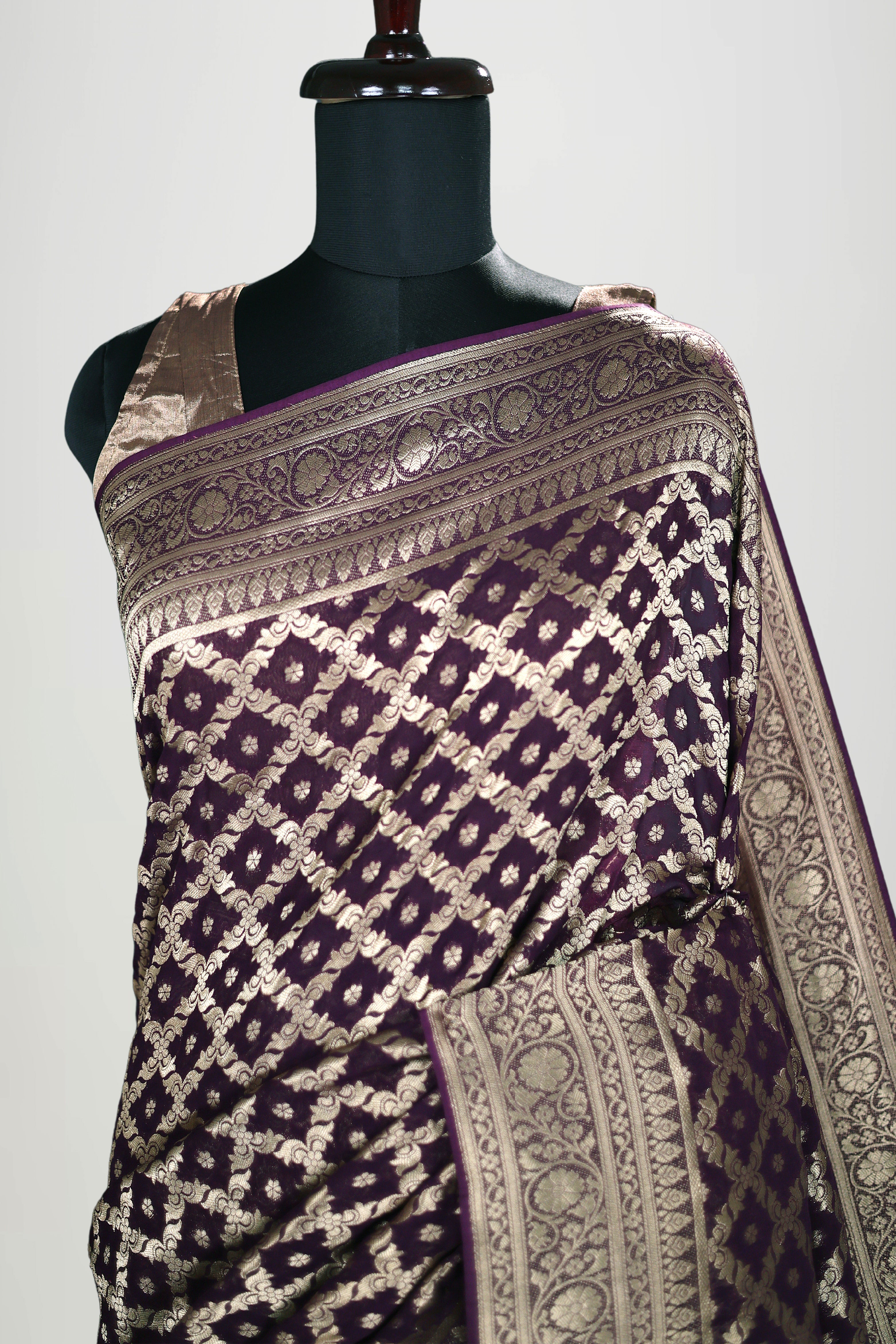 Semi Khaddi Banarasi