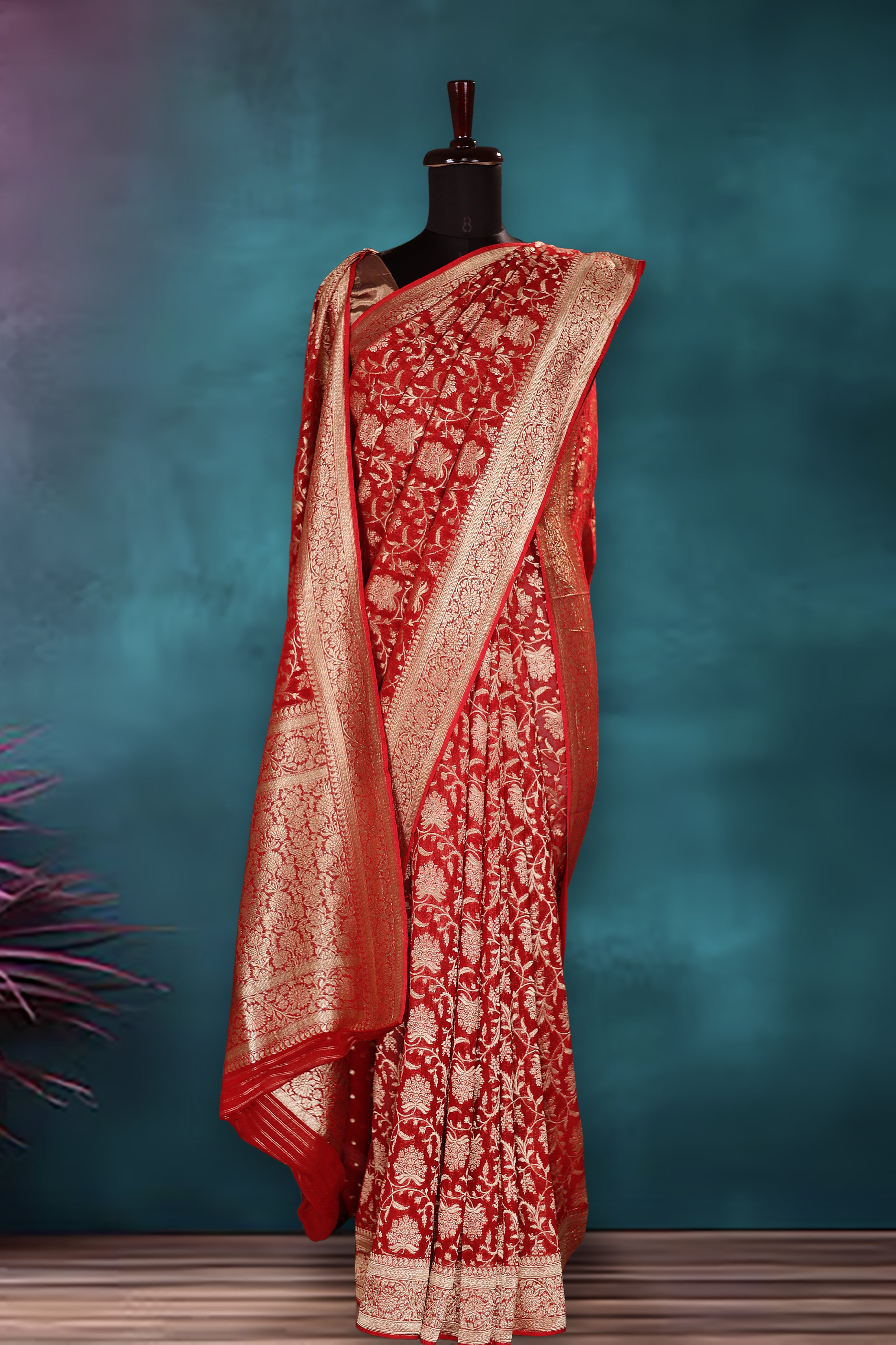 Semi Khaddi Banarasi