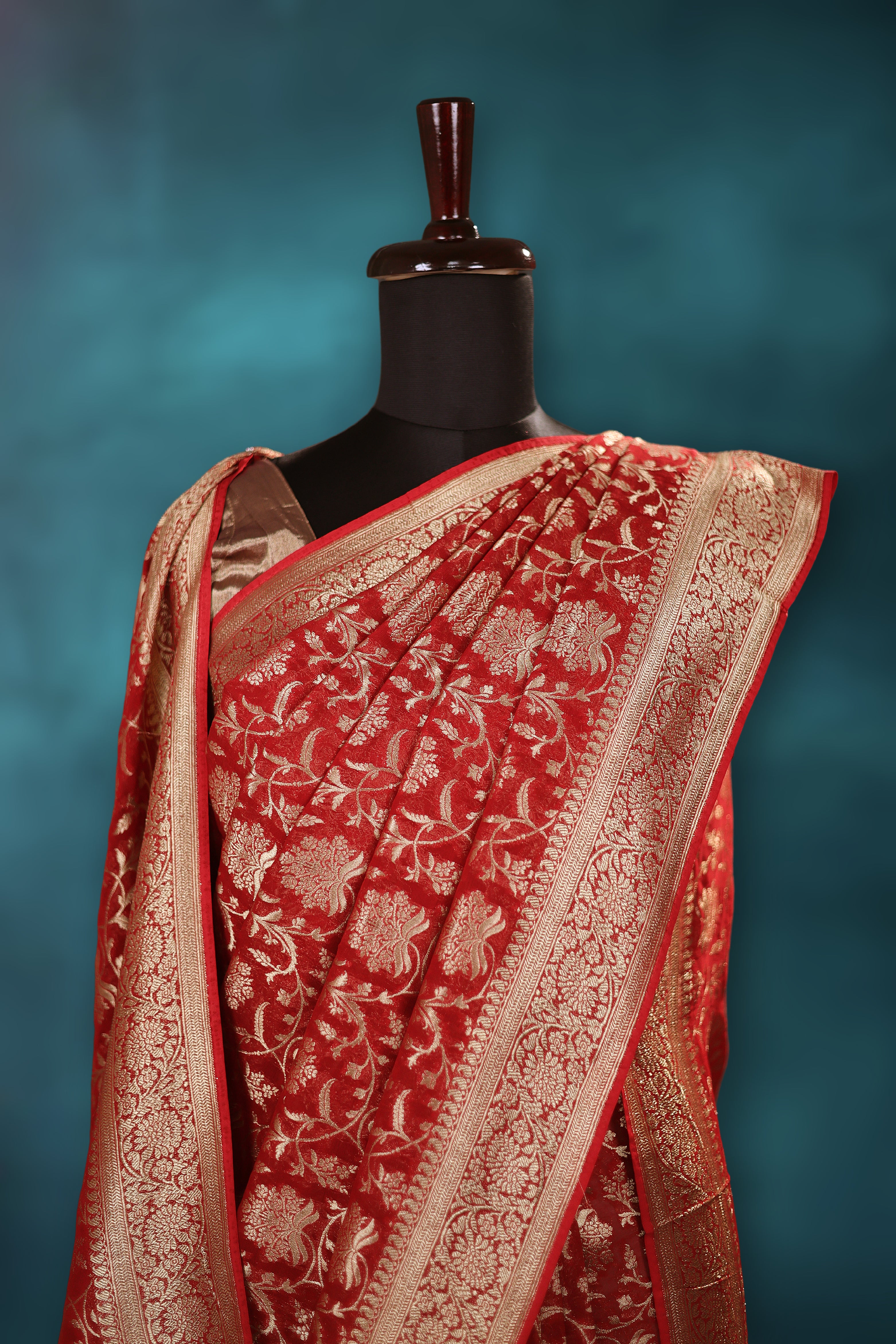 Semi Khaddi Banarasi